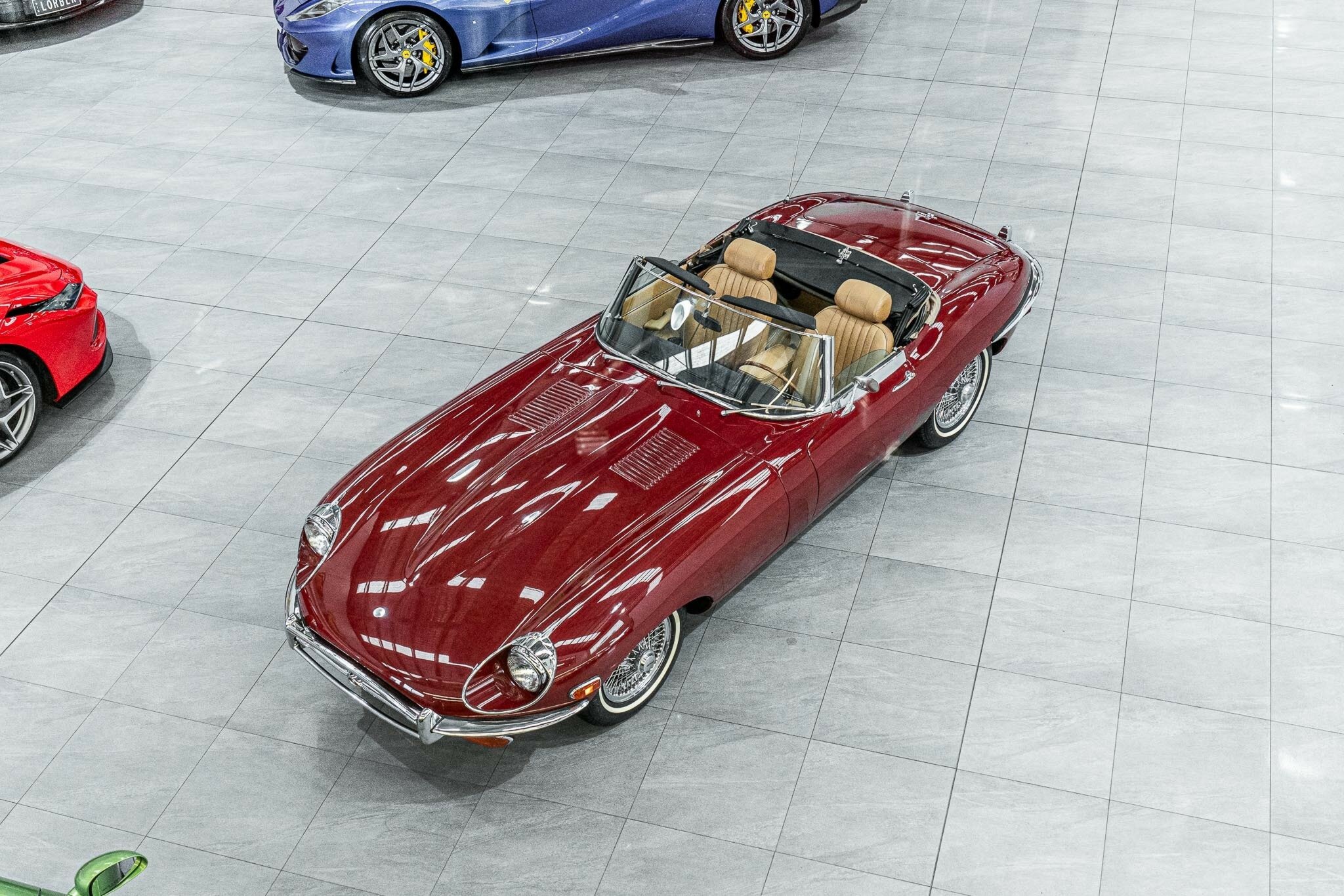 1970 JAGUAR E TYPE SERIES 2 4.2 4 SP MANUAL 2D ROADSTER