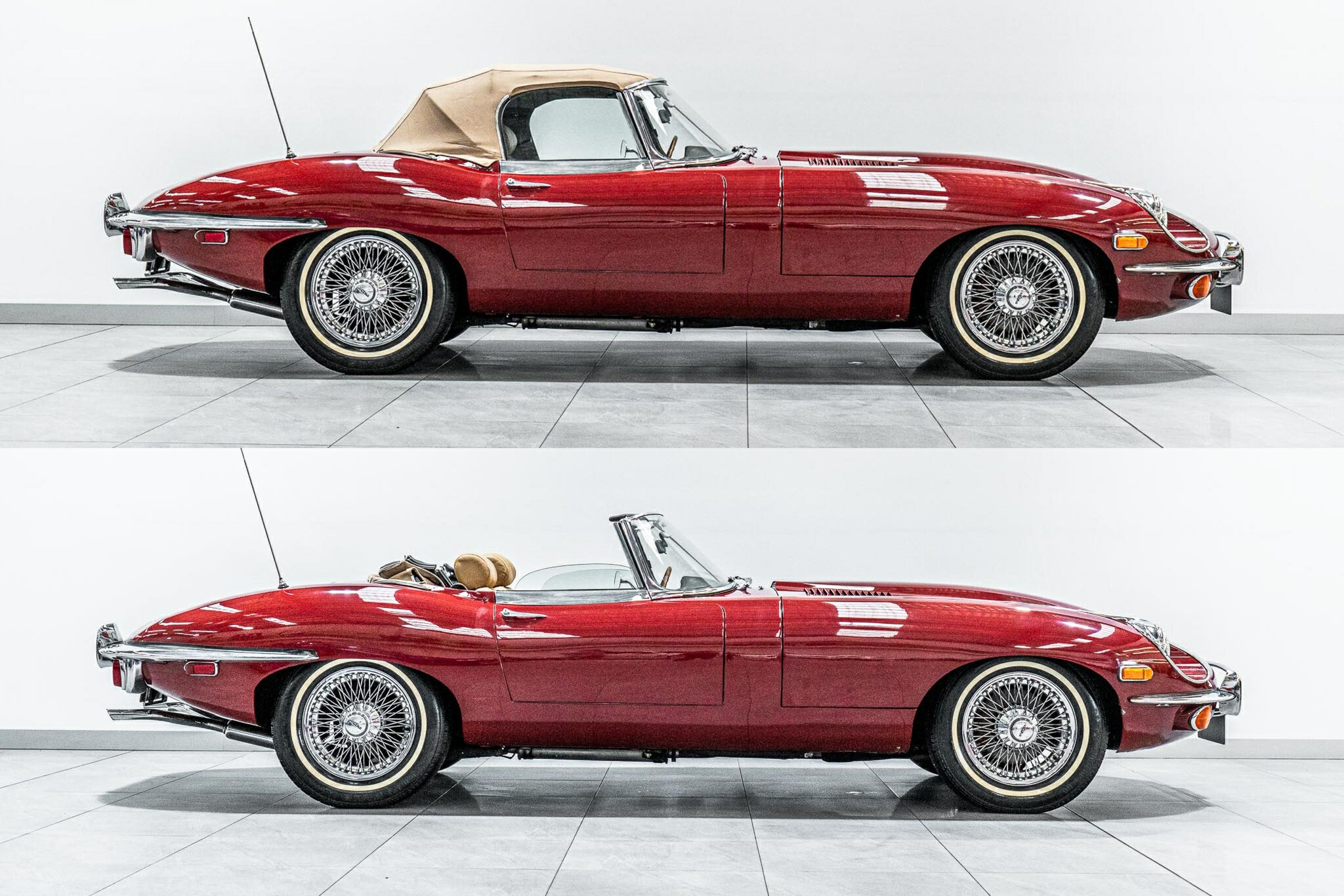 1970 JAGUAR E TYPE SERIES 2 4.2 4 SP MANUAL 2D ROADSTER