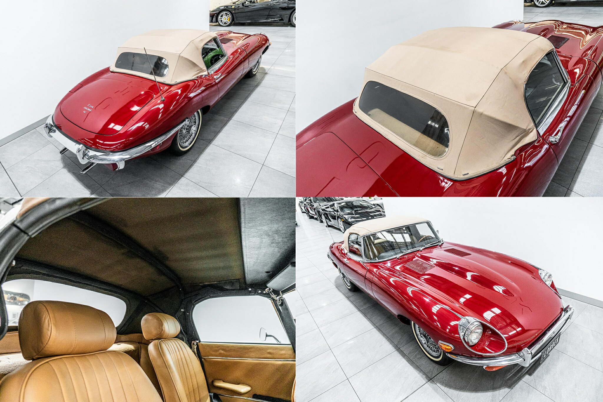 1970 JAGUAR E TYPE SERIES 2 4.2 4 SP MANUAL 2D ROADSTER