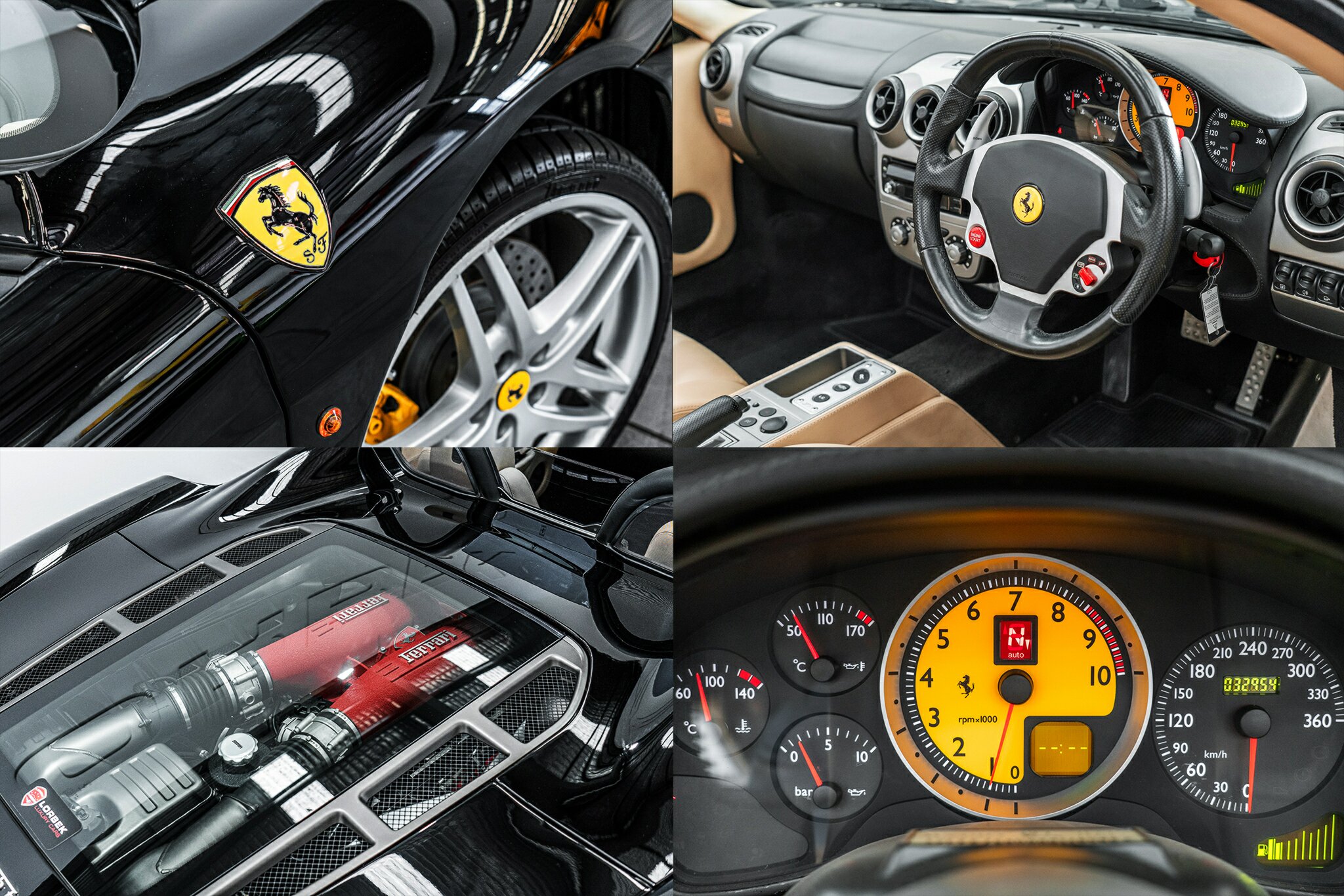 2006 FERRARI F430 SPIDER 6 SP FORMULA ONE 2D CONVERTIBLE