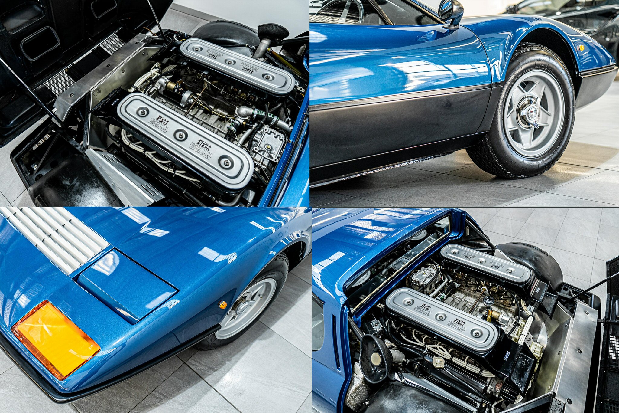 1974 FERRARI 365 GT4 BERLINETTA BOXER 5 SP MANUAL 2D COUPE