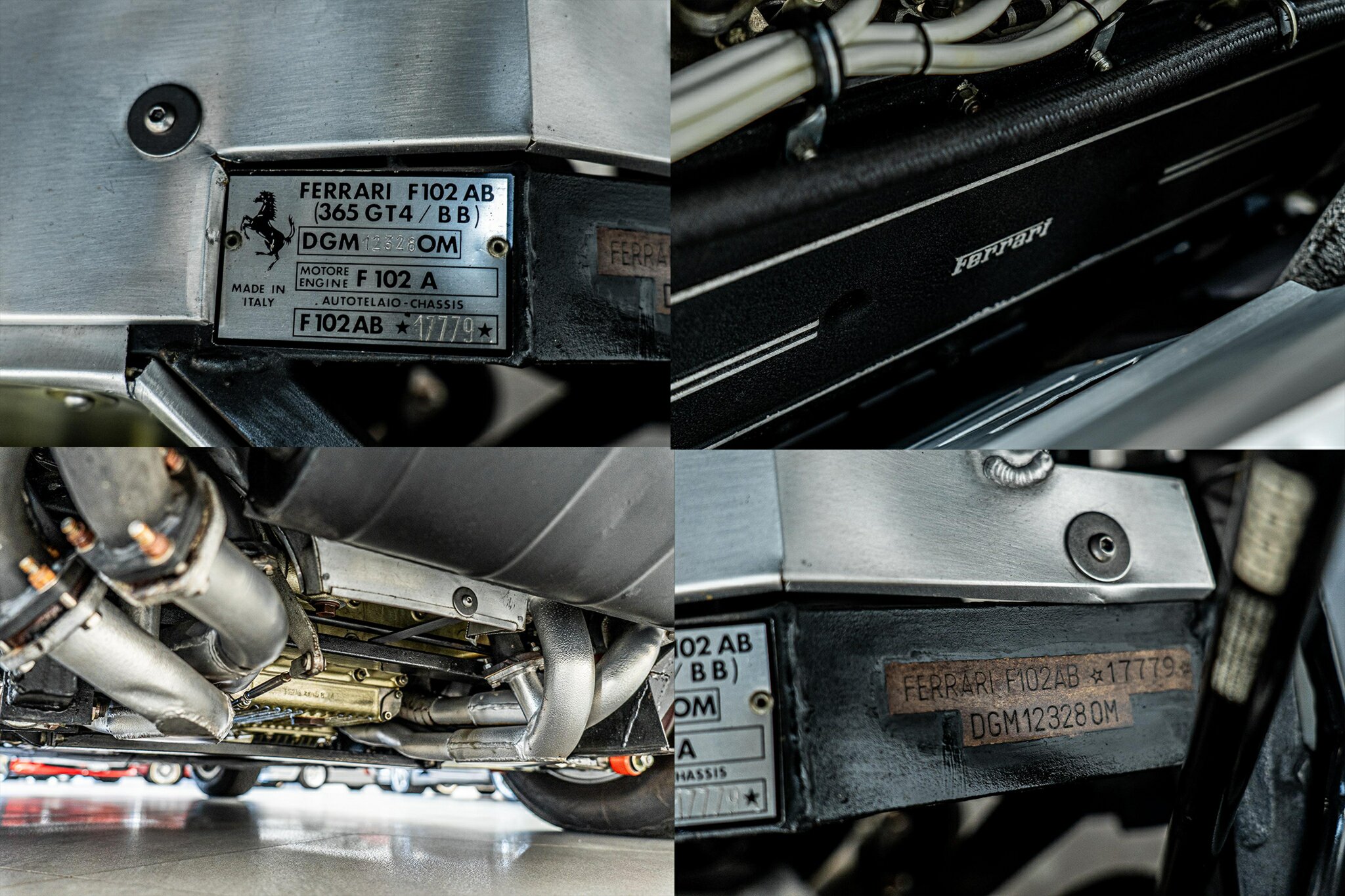 1974 FERRARI 365 GT4 BERLINETTA BOXER 5 SP MANUAL 2D COUPE