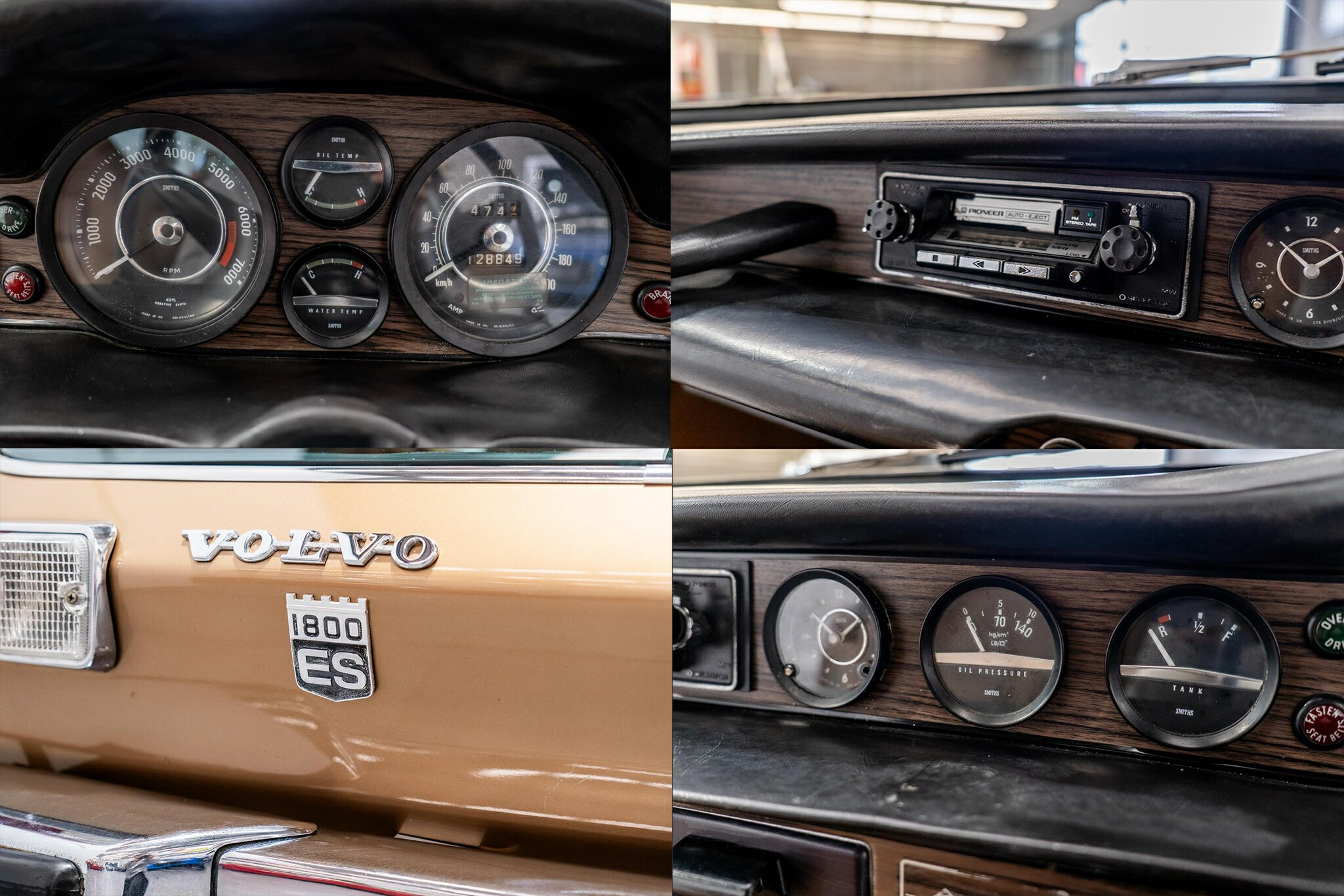 1972 VOLVO P 1800 ES 4 SP MANUAL 2D COUPE