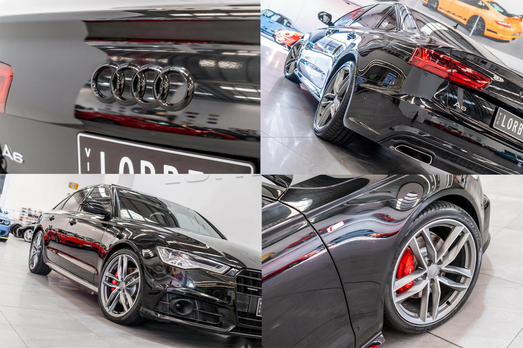 2017 AUDI A6 4GL MY18 2.0 TFSI QUATTRO BLACK EDITION 7 SP AUTO DUAL CLUTCH 4D SEDAN