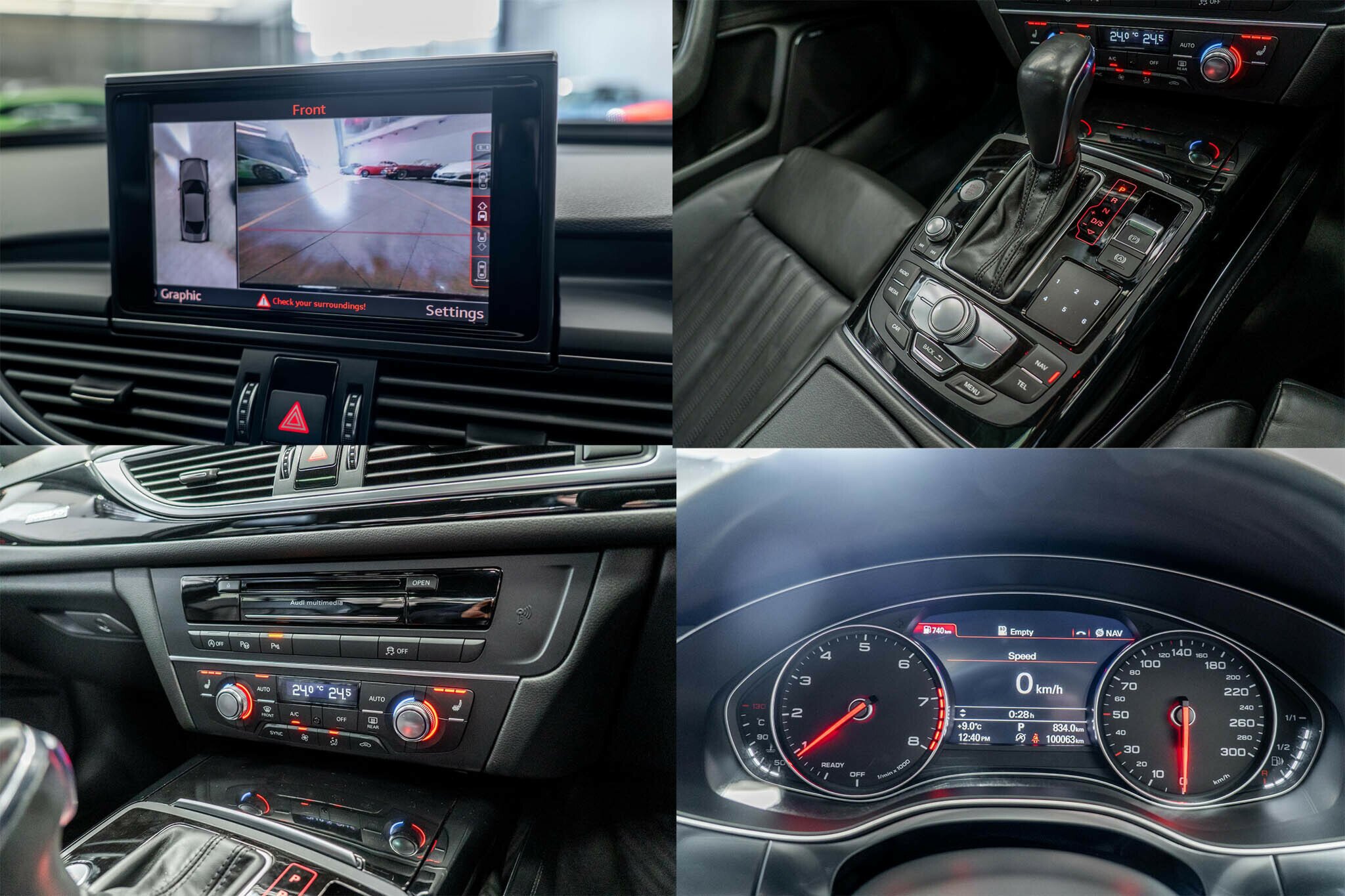 2017 AUDI A6 4GL MY18 2.0 TFSI QUATTRO BLACK EDITION 7 SP AUTO DUAL CLUTCH 4D SEDAN
