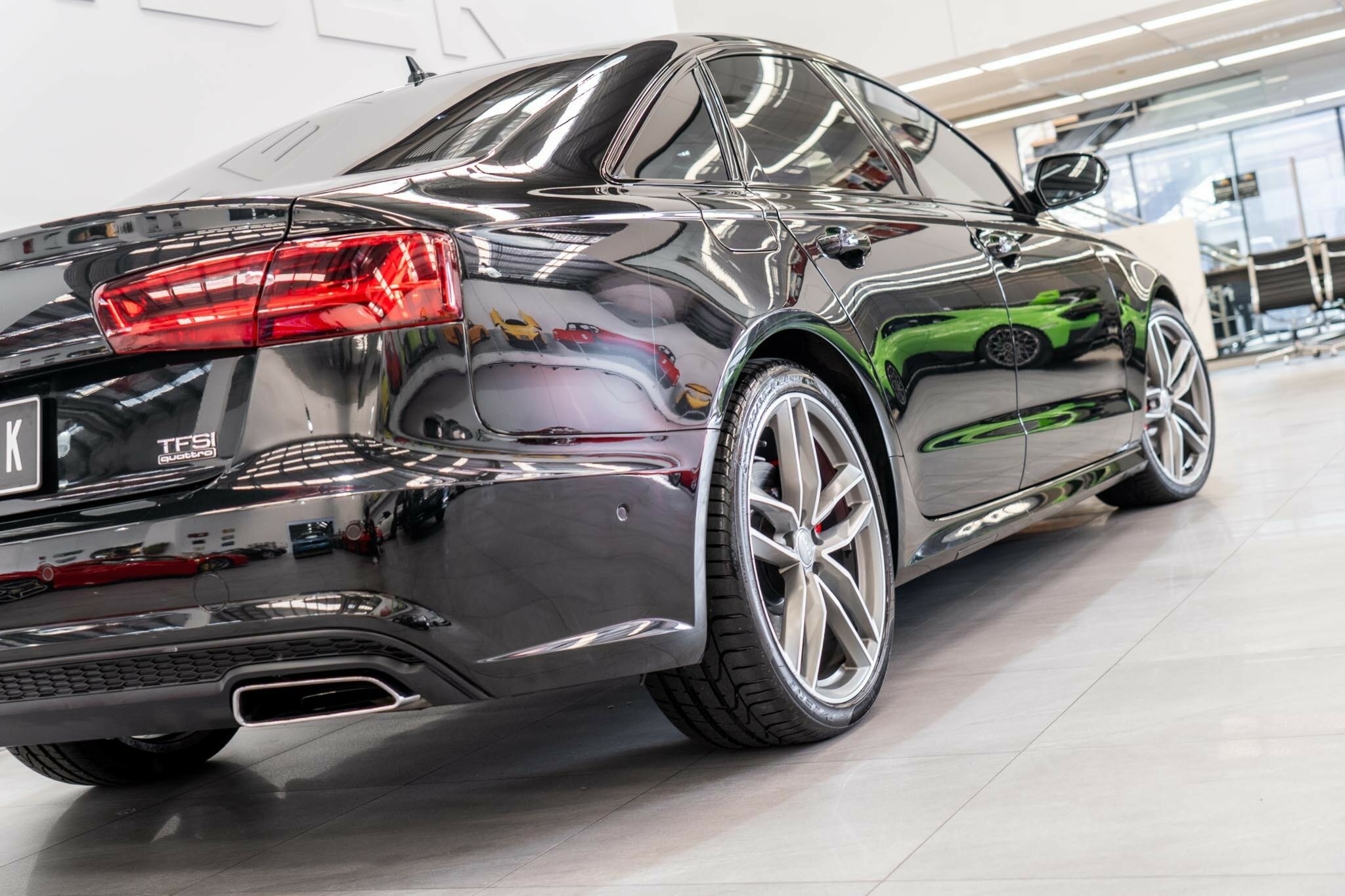 2017 AUDI A6 4GL MY18 2.0 TFSI QUATTRO BLACK EDITION 7 SP AUTO DUAL CLUTCH 4D SEDAN