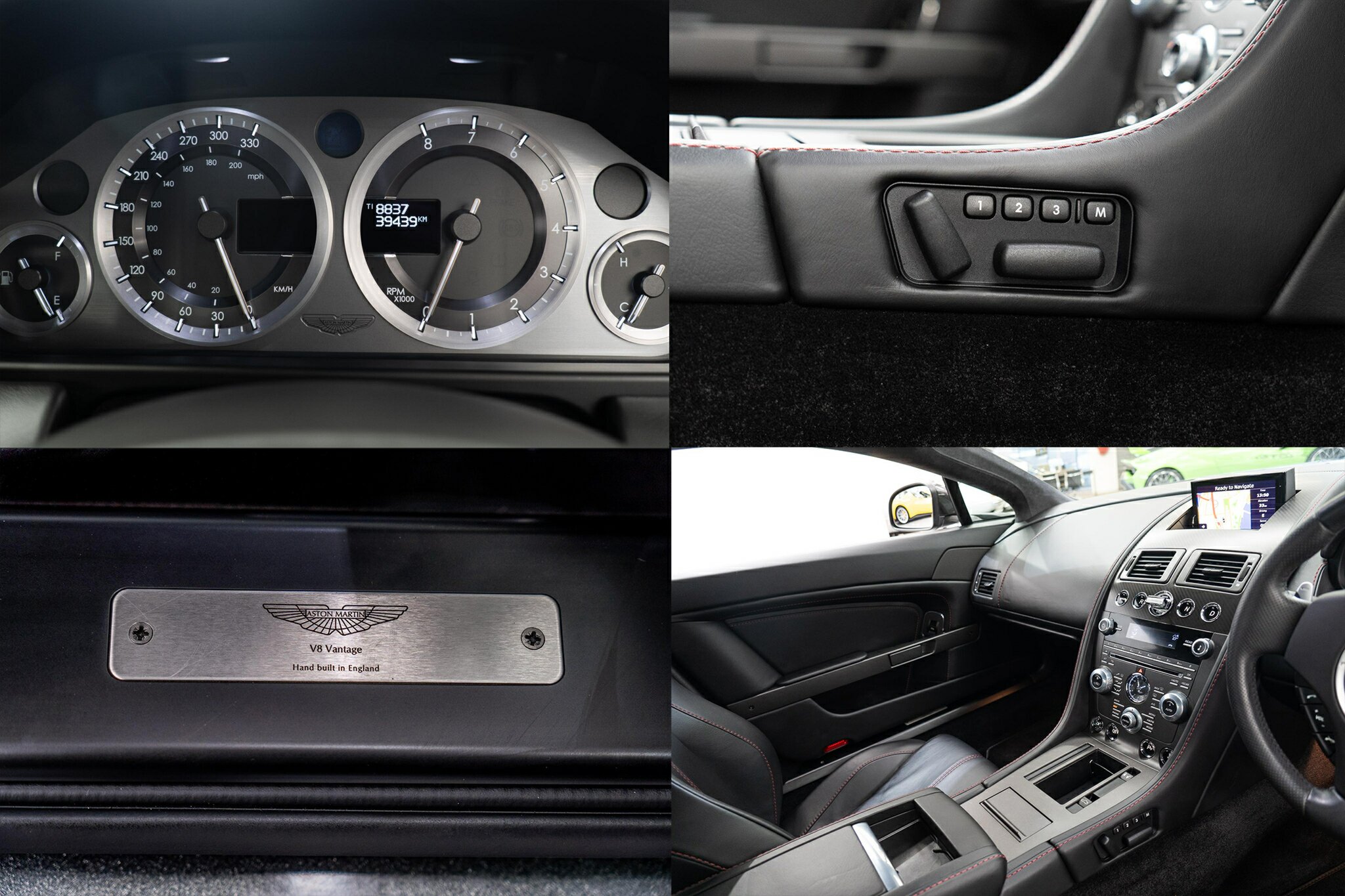 2013 ASTON MARTIN V8 MY13 VANTAGE 7 SP AUTOMATIC SEDAN