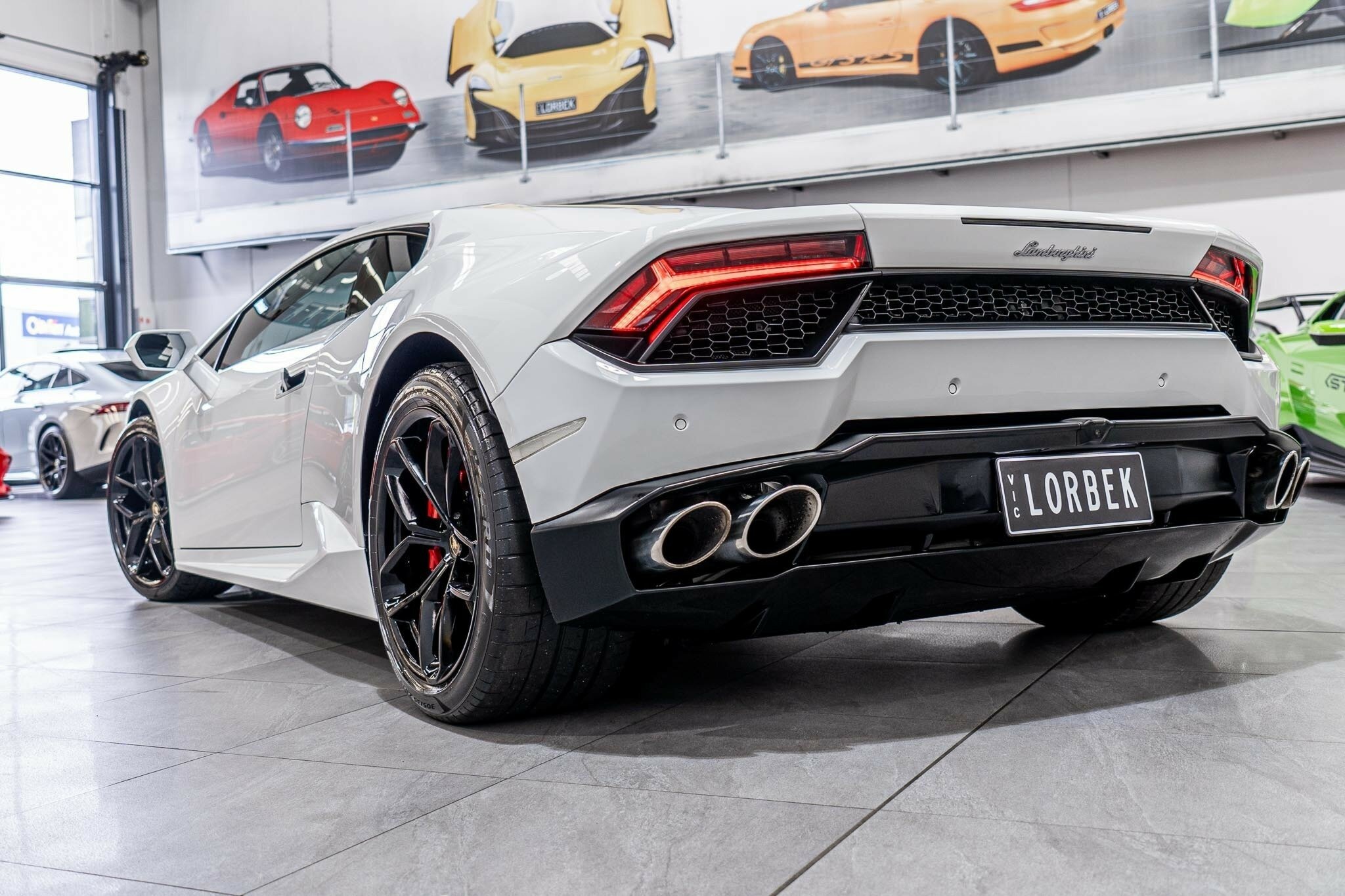 2017 LAMBORGHINI HURACAN 724 MY18 LP 580-2 (RWD) 7 SP AUTO DIRECT SHIFT SEDAN