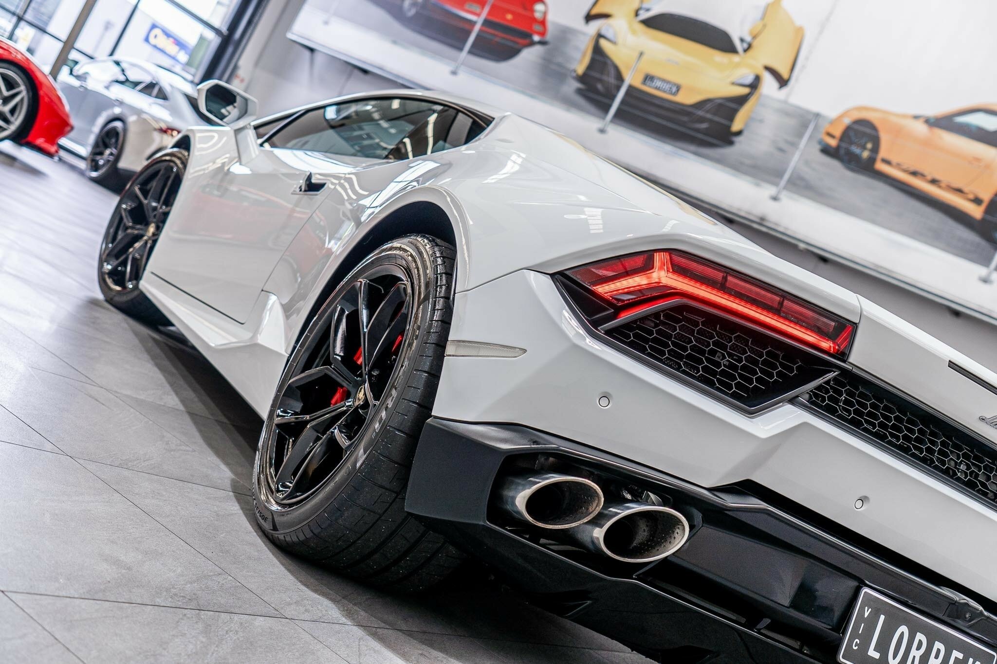 2017 LAMBORGHINI HURACAN 724 MY18 LP 580-2 (RWD) 7 SP AUTO DIRECT SHIFT SEDAN
