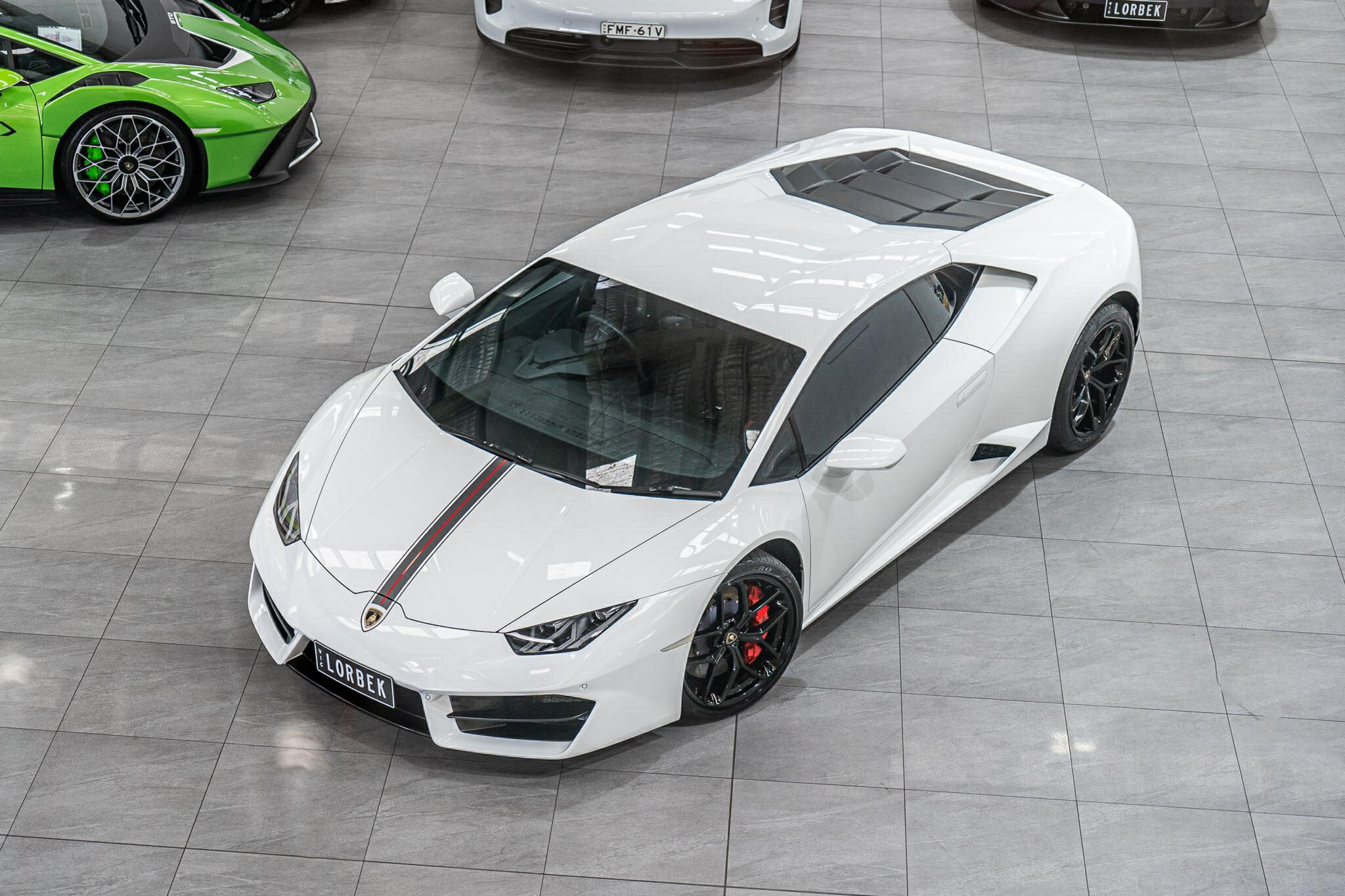 2017 LAMBORGHINI HURACAN 724 MY18 LP 580-2 (RWD) 7 SP AUTO DIRECT SHIFT SEDAN