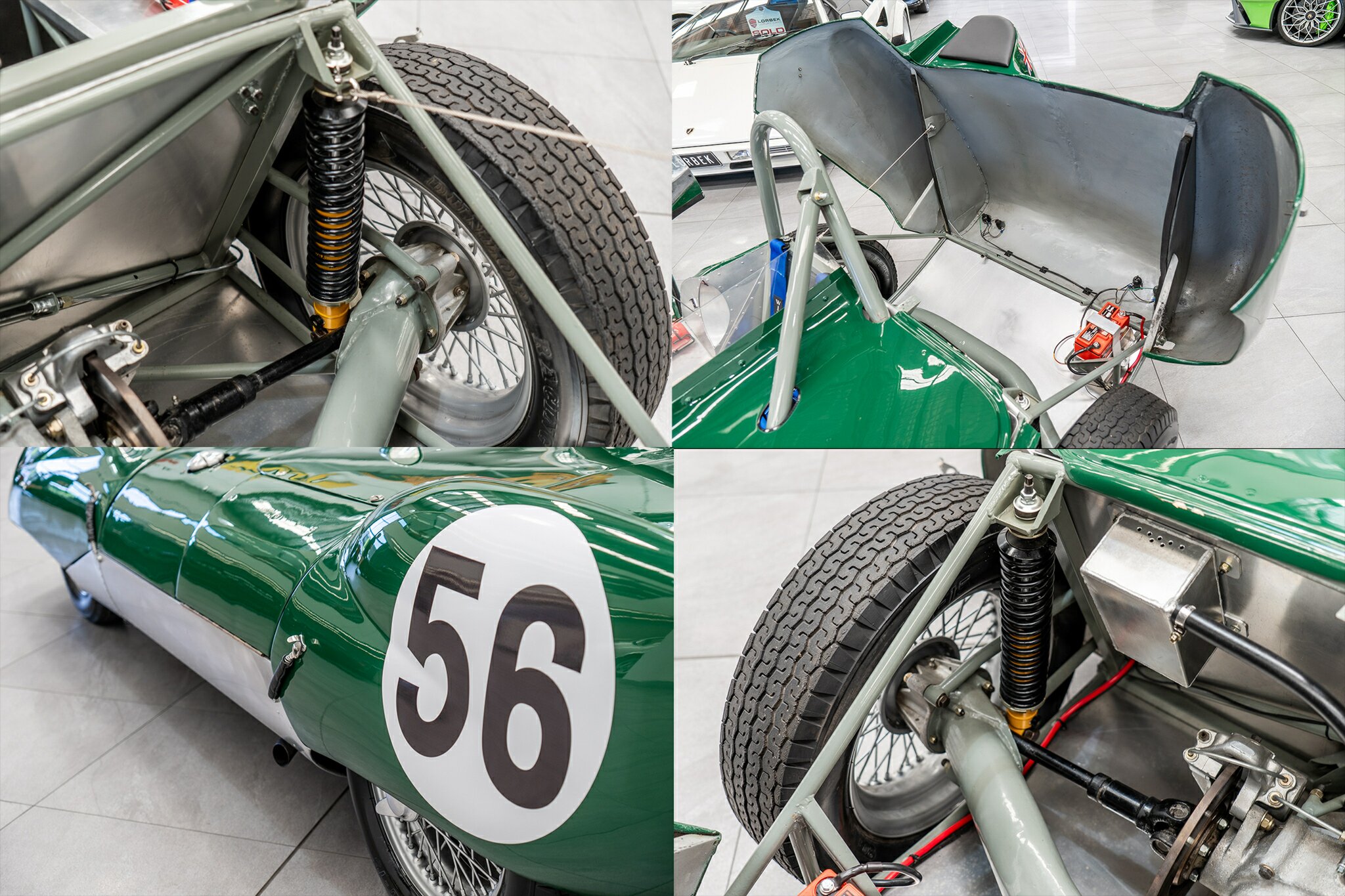 1957 LOTUS ELEVEN SERIES 1 4 SP MANUAL RACE CAR