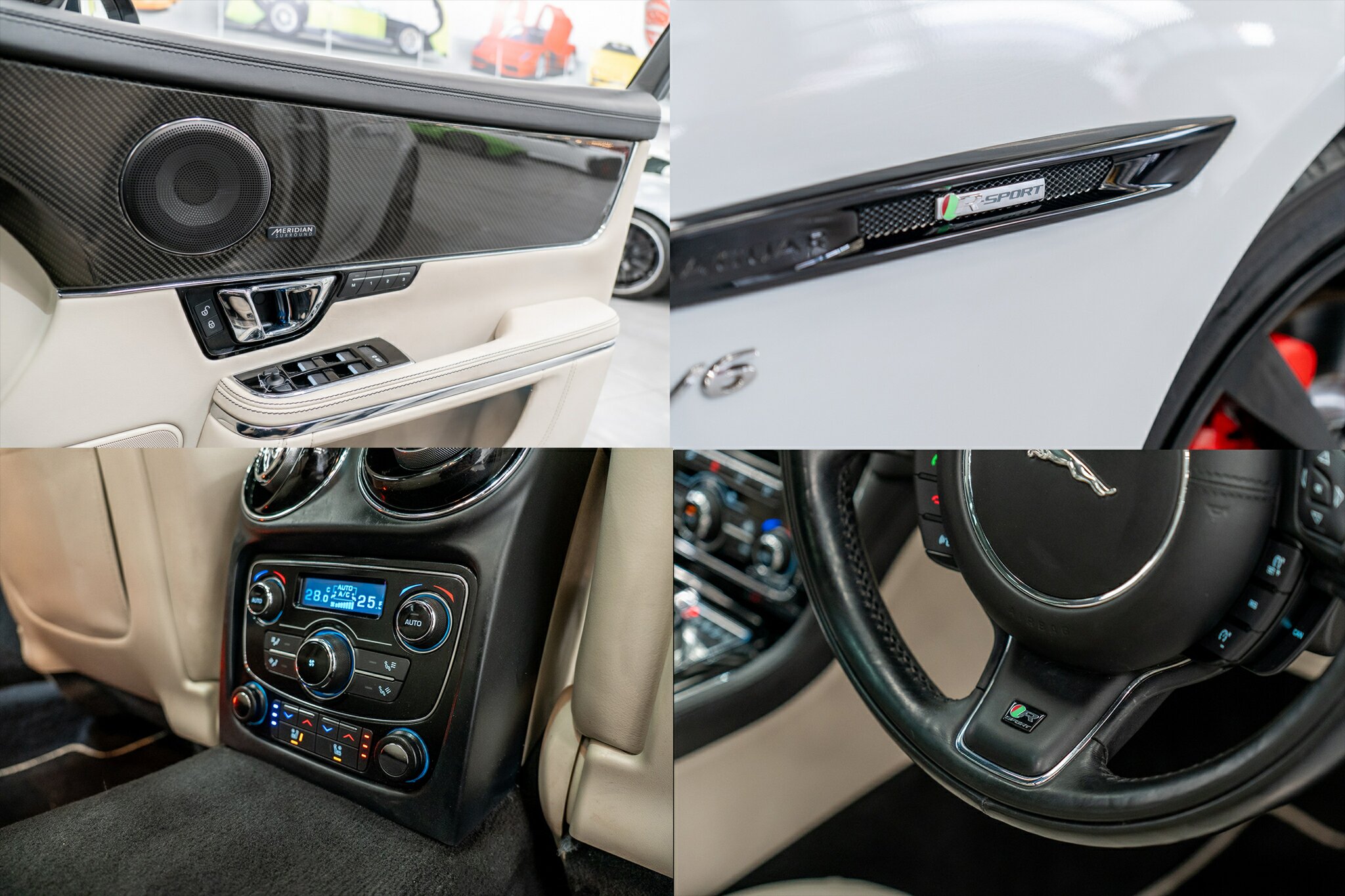 2016 JAGUAR XJ X351 MY16 3.0 V6 SC R-SPORT SWB 8 SP AUTOMATIC 4D SEDAN