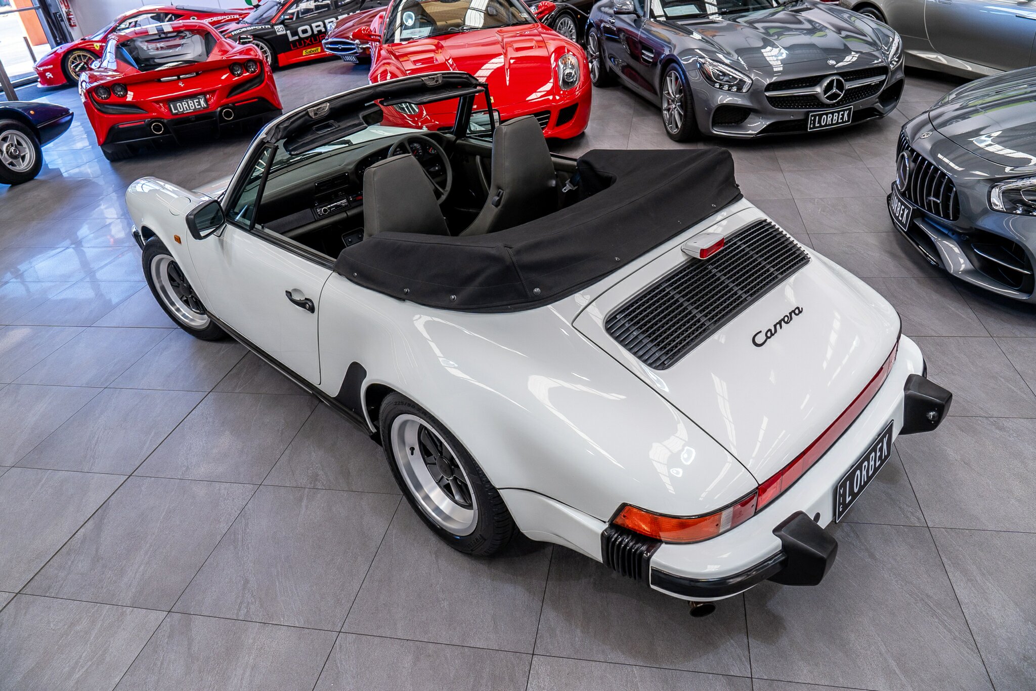 1987 PORSCHE 911 CARRERA 5 SP MANUAL 2D CABRIOLET