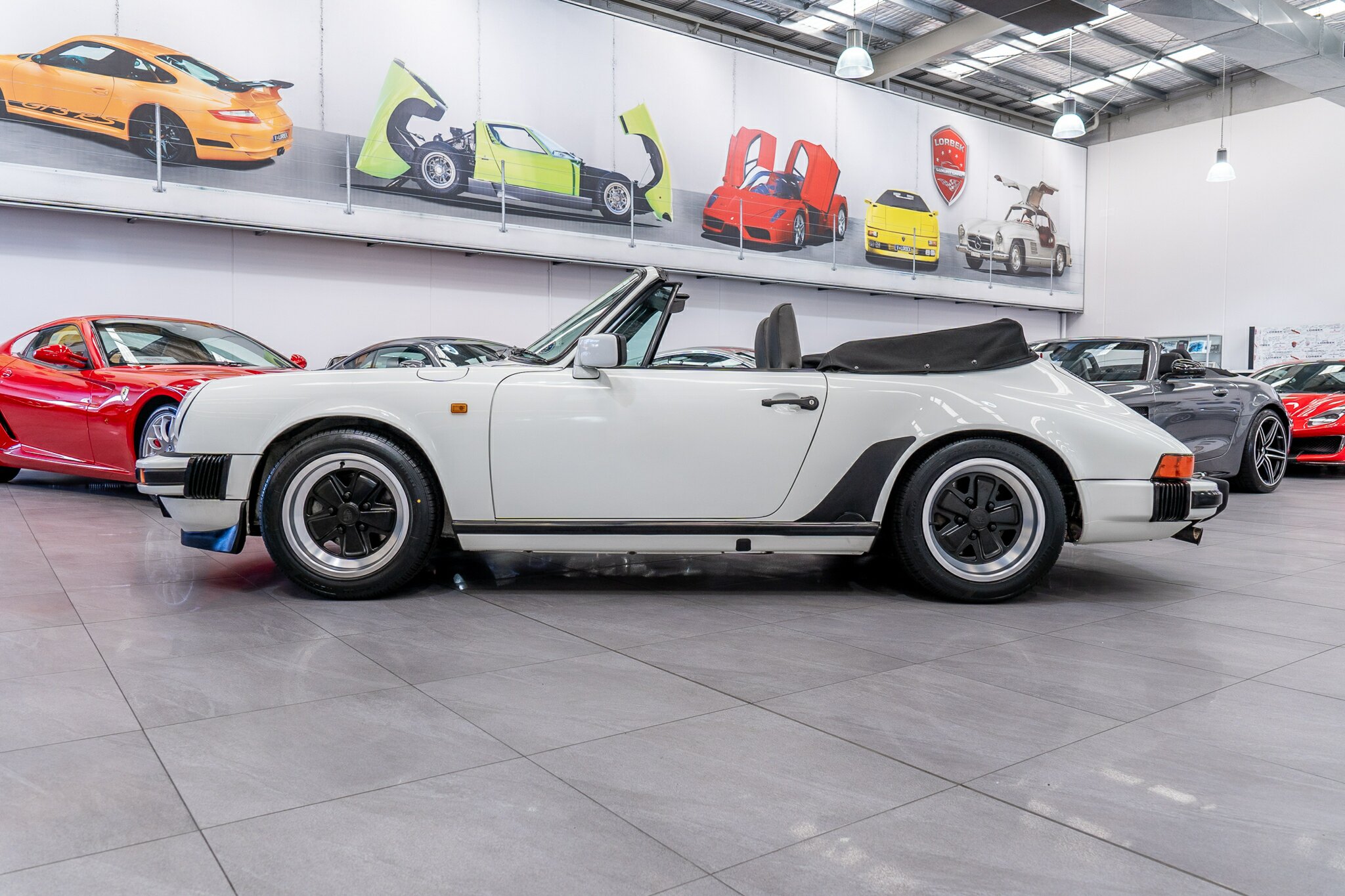 1987 PORSCHE 911 CARRERA 5 SP MANUAL 2D CABRIOLET