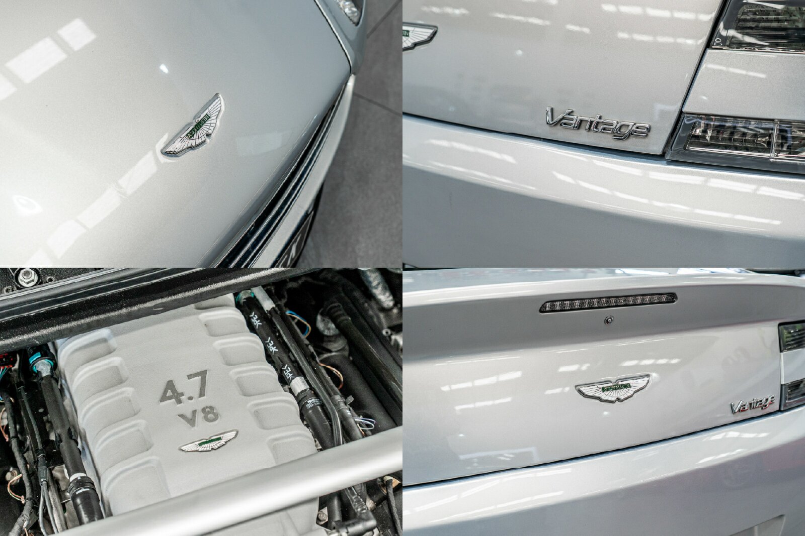 2010 ASTON MARTIN V8 MY10 VANTAGE 6 SP AUTO SEQUENTIAL SEDAN