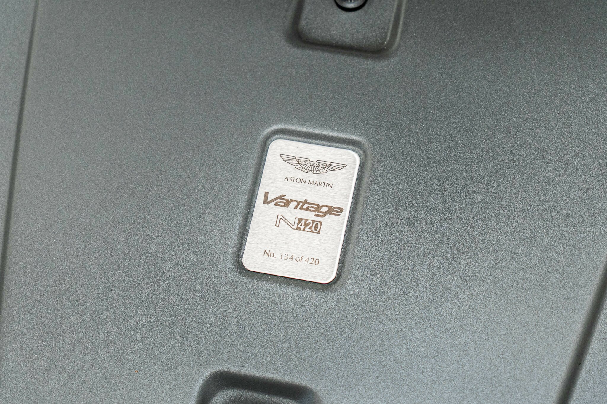 2010 ASTON MARTIN V8 MY10 VANTAGE 6 SP AUTO SEQUENTIAL SEDAN