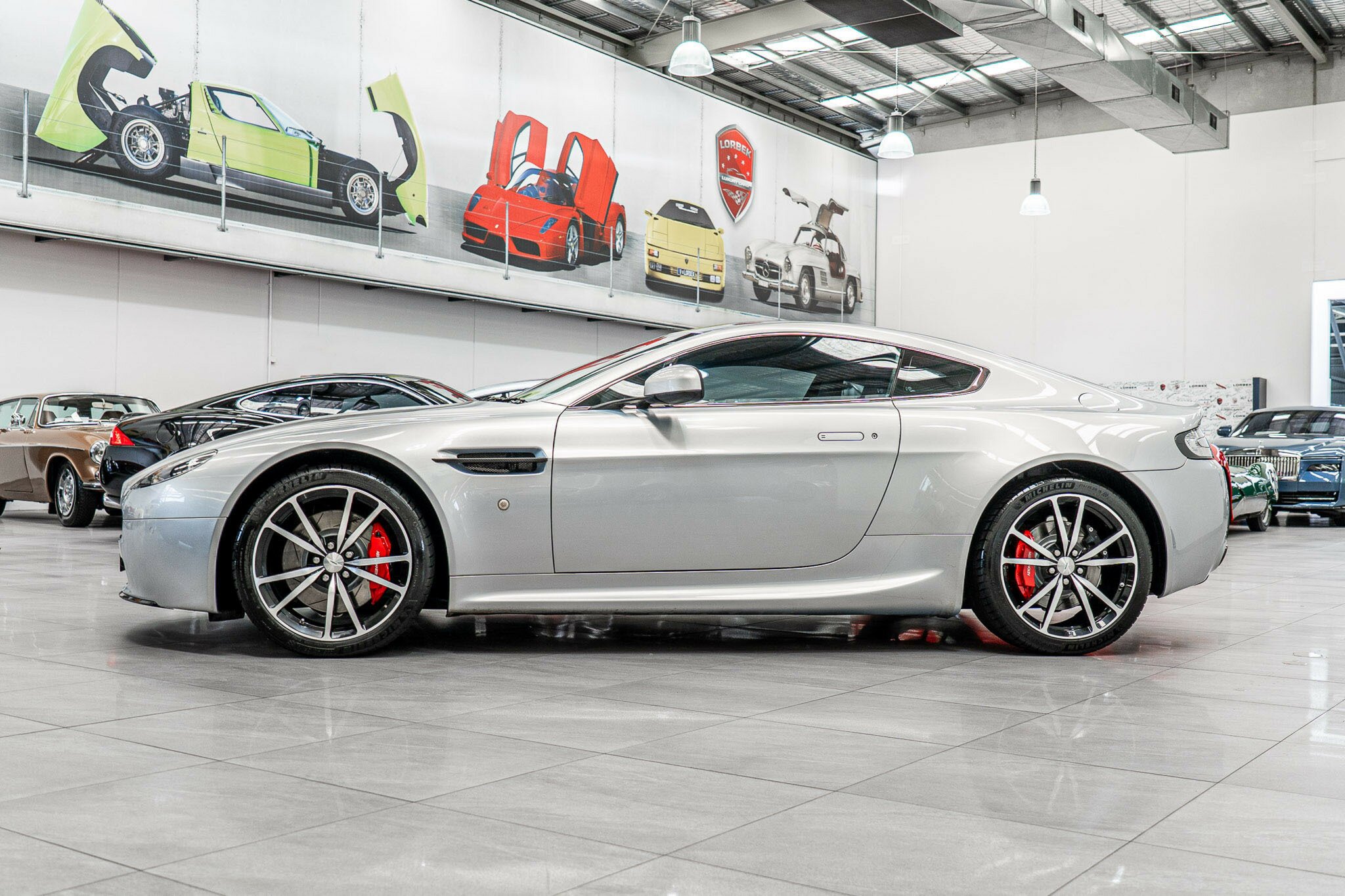 2010 ASTON MARTIN V8 MY10 VANTAGE 6 SP AUTO SEQUENTIAL SEDAN