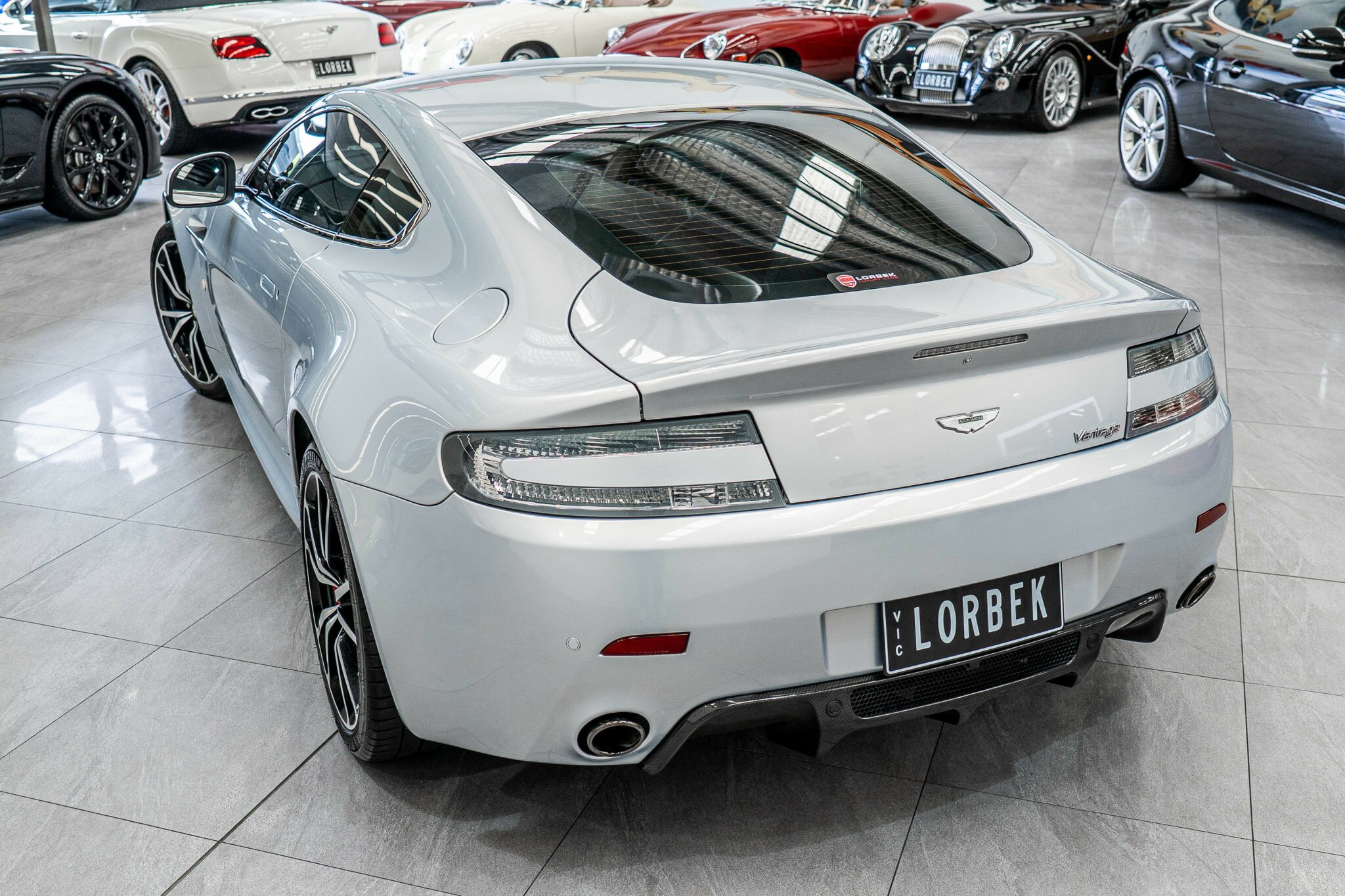 2010 ASTON MARTIN V8 MY10 VANTAGE 6 SP AUTO SEQUENTIAL SEDAN