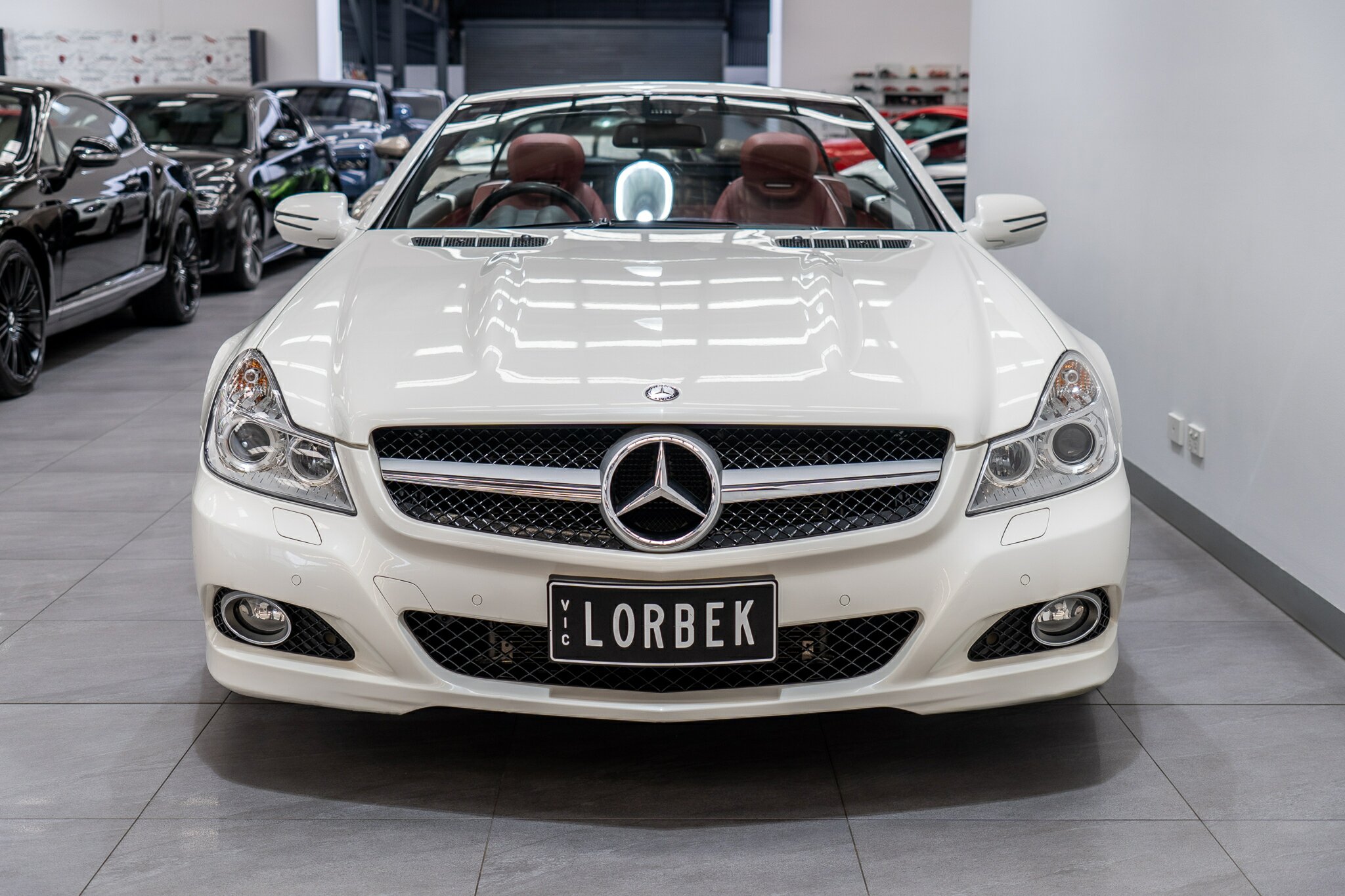 2008 MERCEDES-BENZ SL350 R230 08 UPGRADE 7 SP AUTOMATIC G-TRONIC 2D CONVERTIBLE