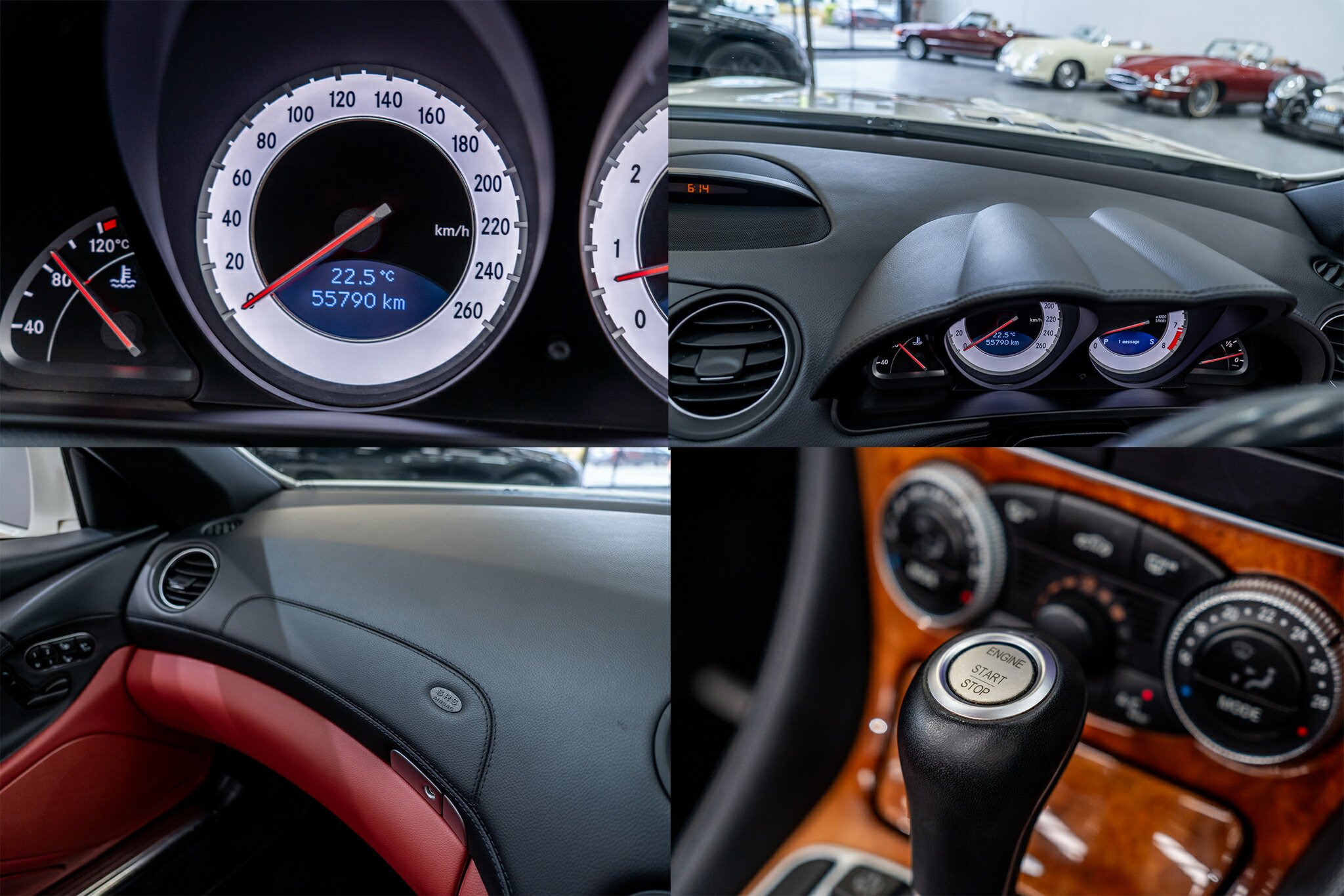 2008 MERCEDES-BENZ SL350 R230 08 UPGRADE 7 SP AUTOMATIC G-TRONIC 2D CONVERTIBLE