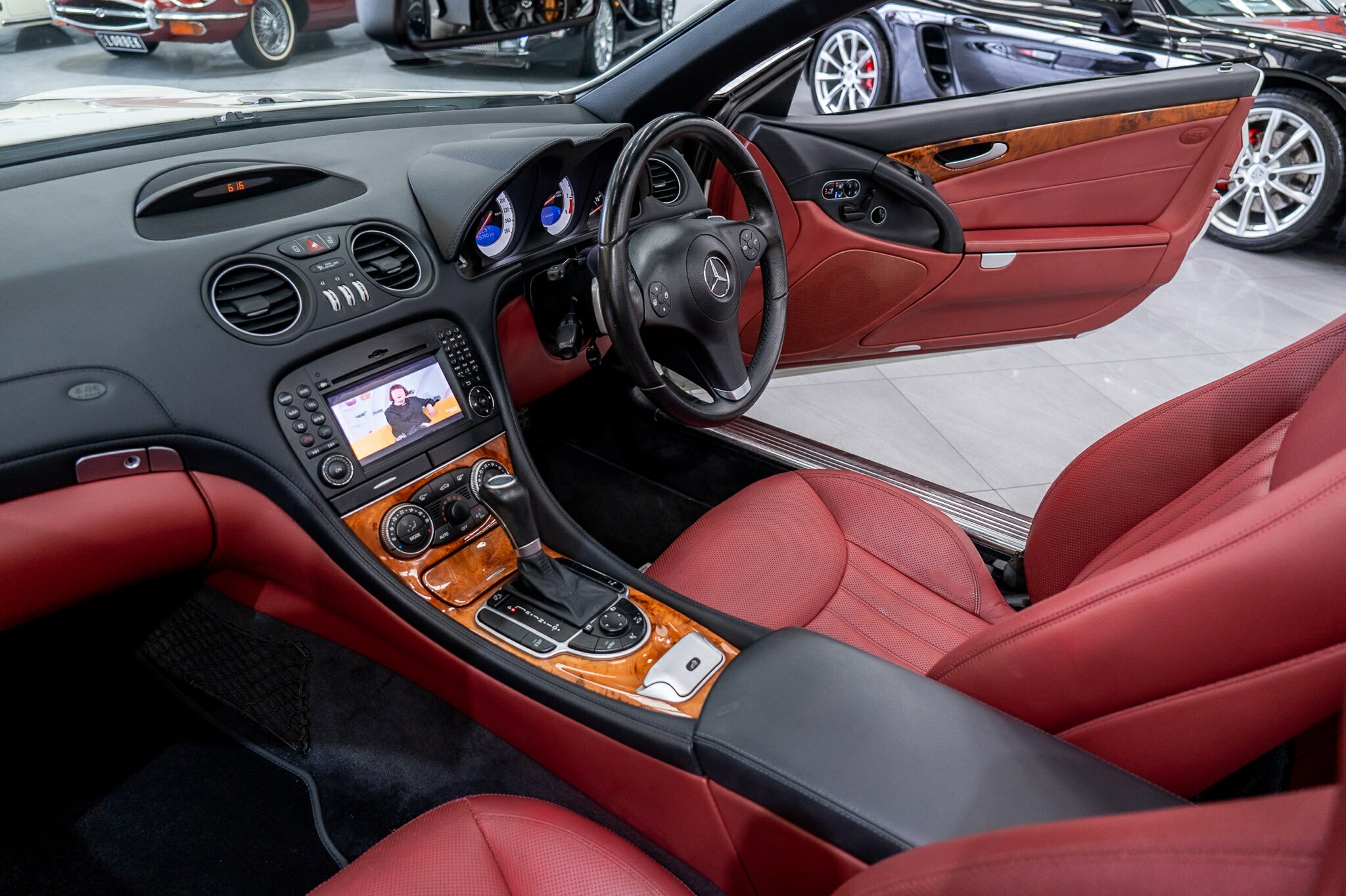 2008 MERCEDES-BENZ SL350 R230 08 UPGRADE 7 SP AUTOMATIC G-TRONIC 2D CONVERTIBLE