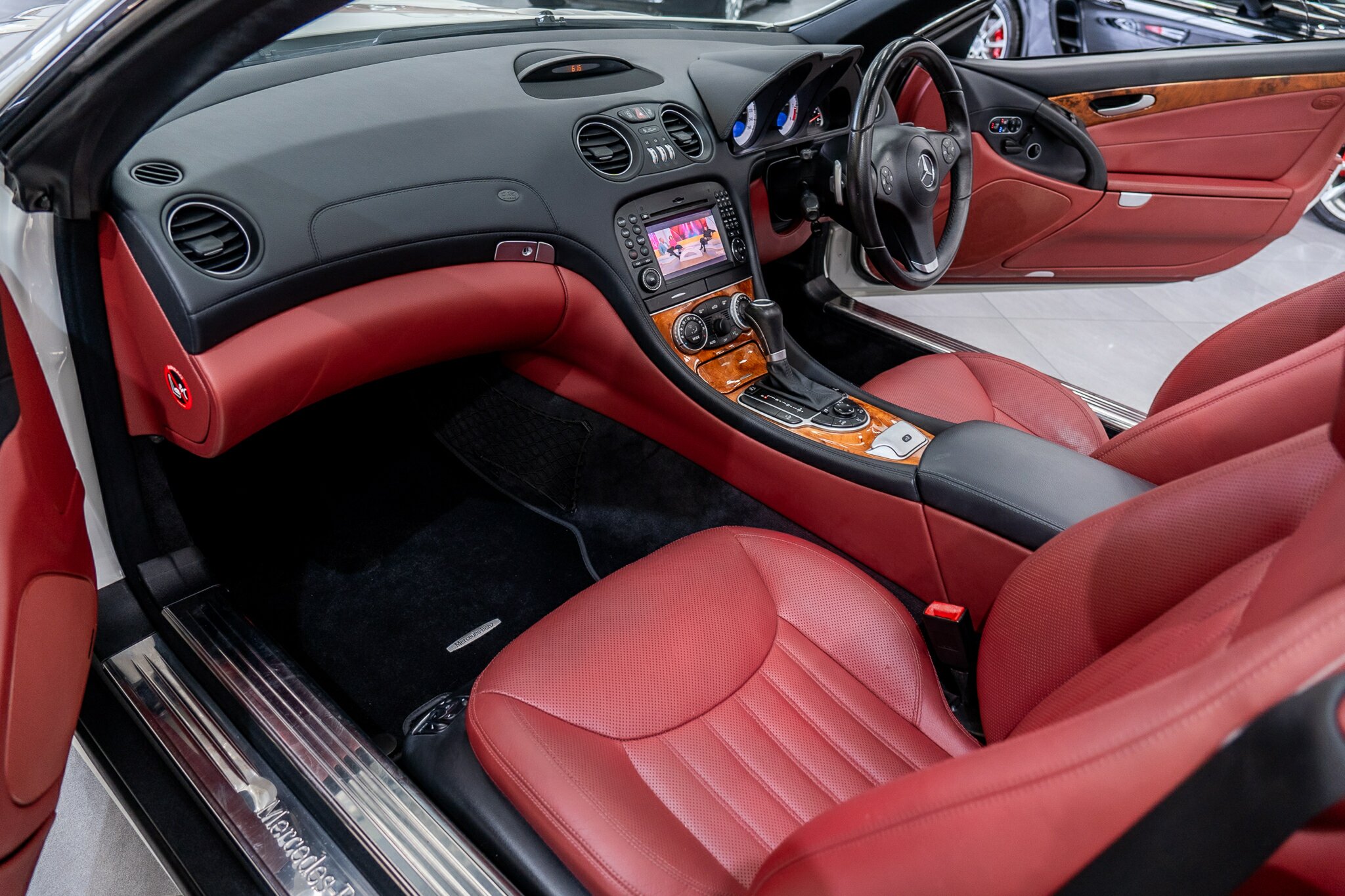 2008 MERCEDES-BENZ SL350 R230 08 UPGRADE 7 SP AUTOMATIC G-TRONIC 2D CONVERTIBLE