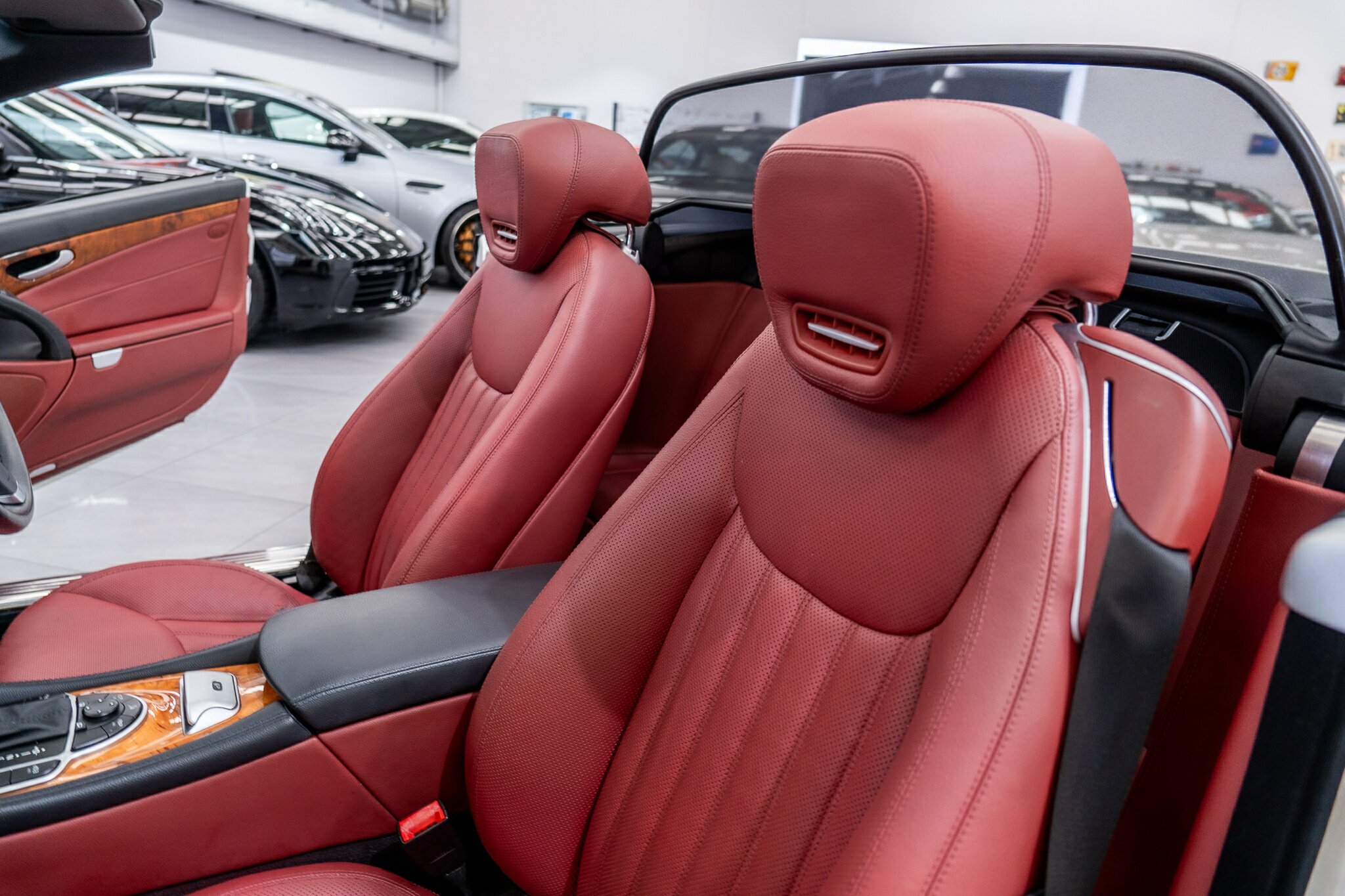2008 MERCEDES-BENZ SL350 R230 08 UPGRADE 7 SP AUTOMATIC G-TRONIC 2D CONVERTIBLE