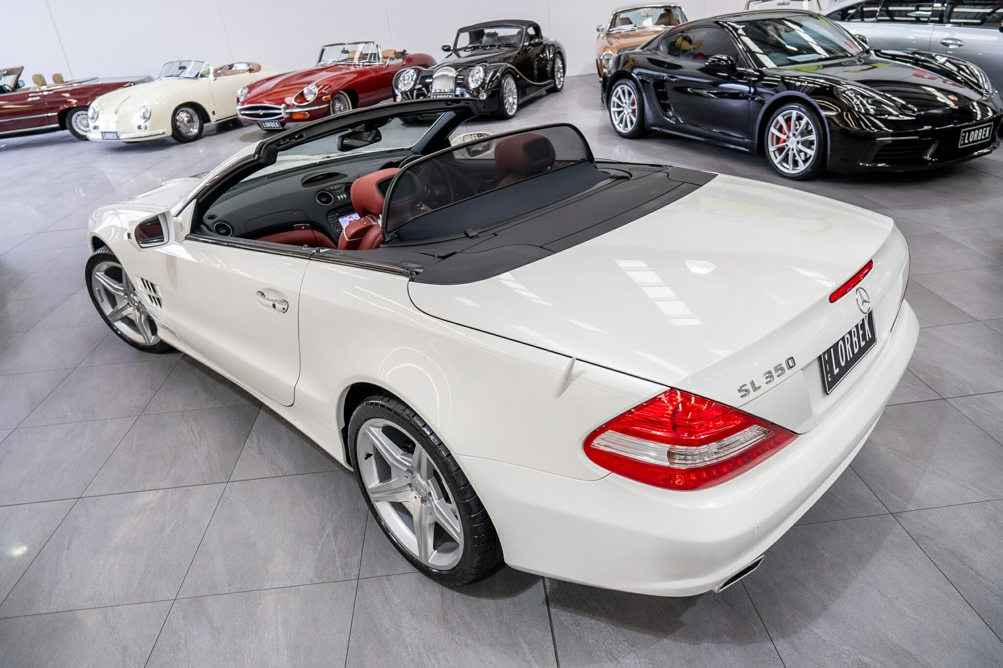 2008 MERCEDES-BENZ SL350 R230 08 UPGRADE 7 SP AUTOMATIC G-TRONIC 2D CONVERTIBLE