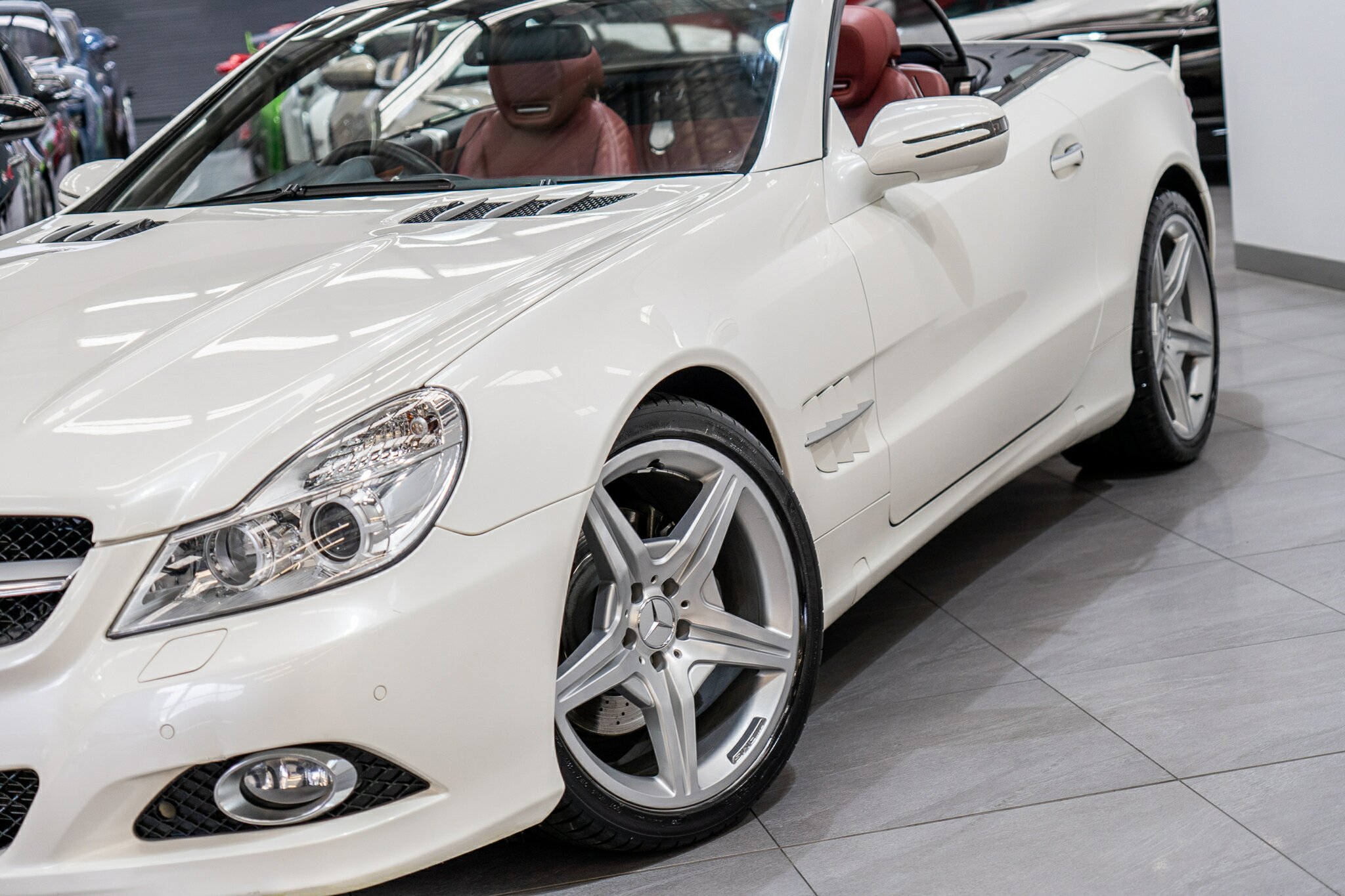 2008 MERCEDES-BENZ SL350 R230 08 UPGRADE 7 SP AUTOMATIC G-TRONIC 2D CONVERTIBLE