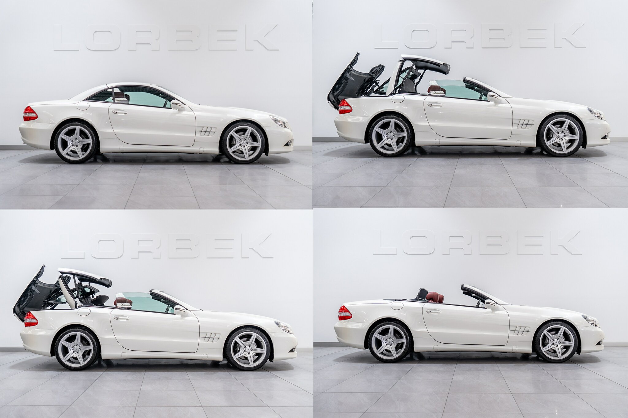 2008 MERCEDES-BENZ SL350 R230 08 UPGRADE 7 SP AUTOMATIC G-TRONIC 2D CONVERTIBLE
