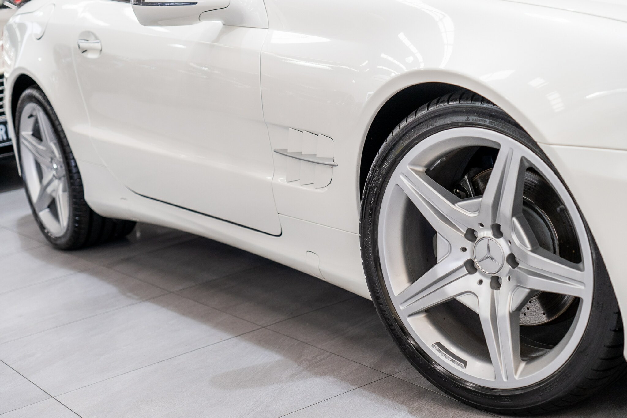 2008 MERCEDES-BENZ SL350 R230 08 UPGRADE 7 SP AUTOMATIC G-TRONIC 2D CONVERTIBLE