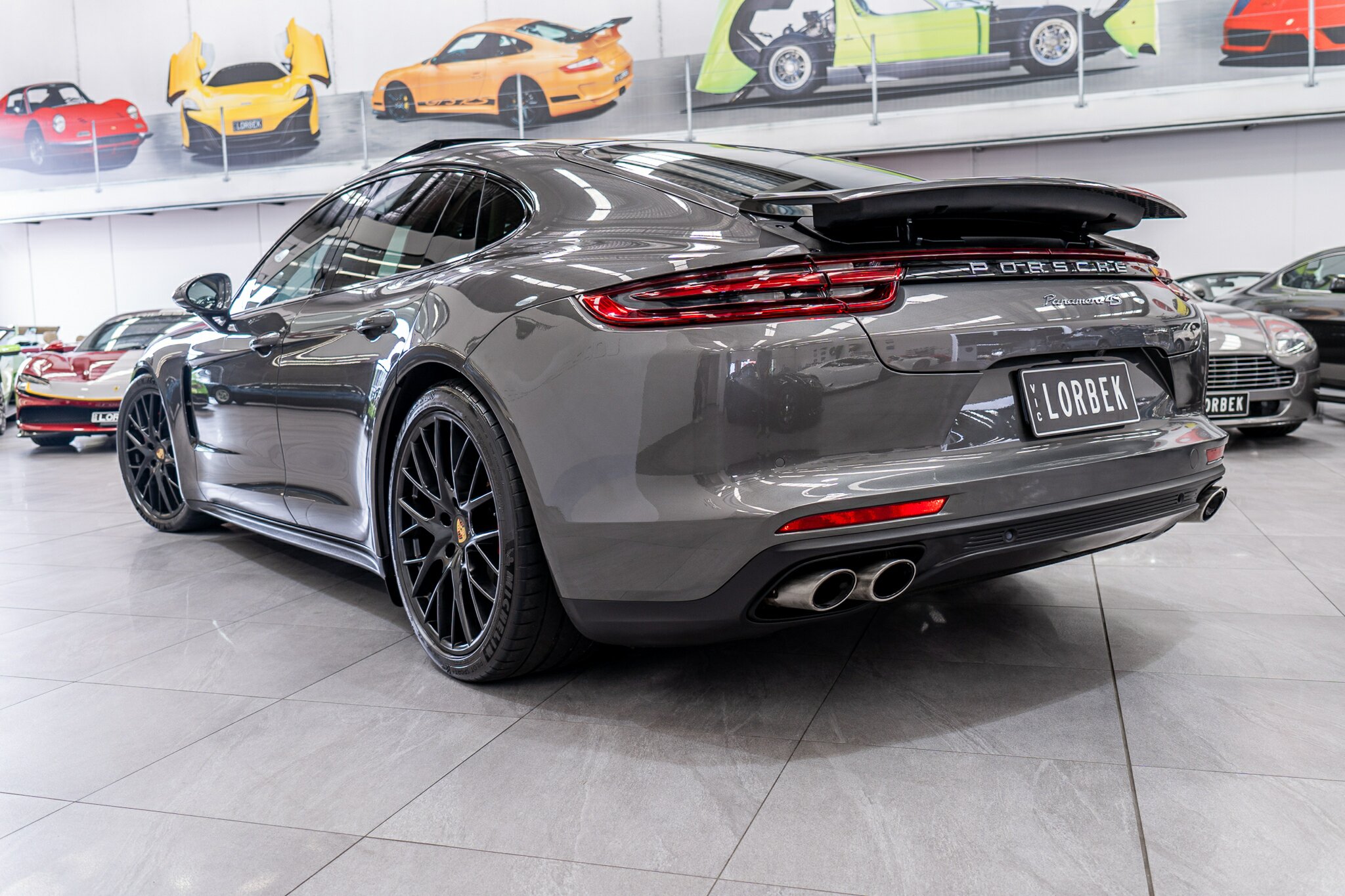 2017 PORSCHE PANAMERA 97A MY18 4S 8 SP AUTO DUAL CLUTCH 4D COUPE