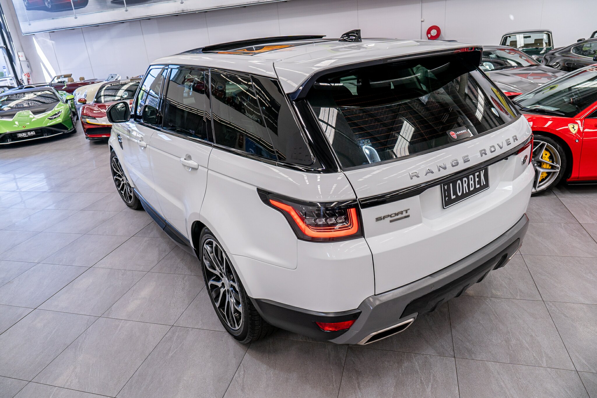 2018 RANGE ROVER RANGE ROVER LW MY19 SPORT SDV6 SE (183kW) 8 SP AUTOMATIC 4D WAGON