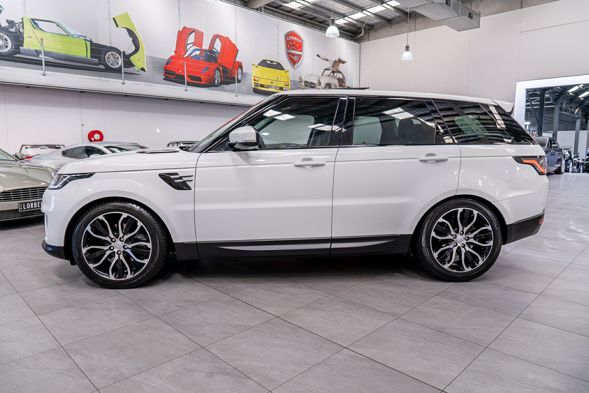 2018 RANGE ROVER RANGE ROVER LW MY19 SPORT SDV6 SE (183kW) 8 SP AUTOMATIC 4D WAGON