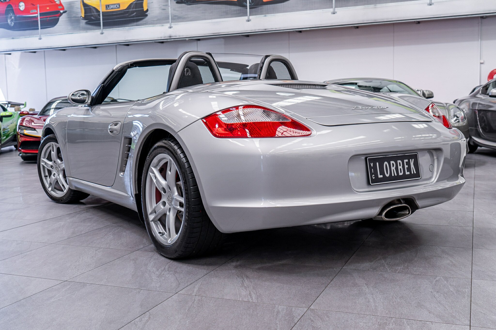2008 PORSCHE BOXSTER 987 MY07 5 SP AUTOMATIC TIPTRONIC 2D ROADSTER