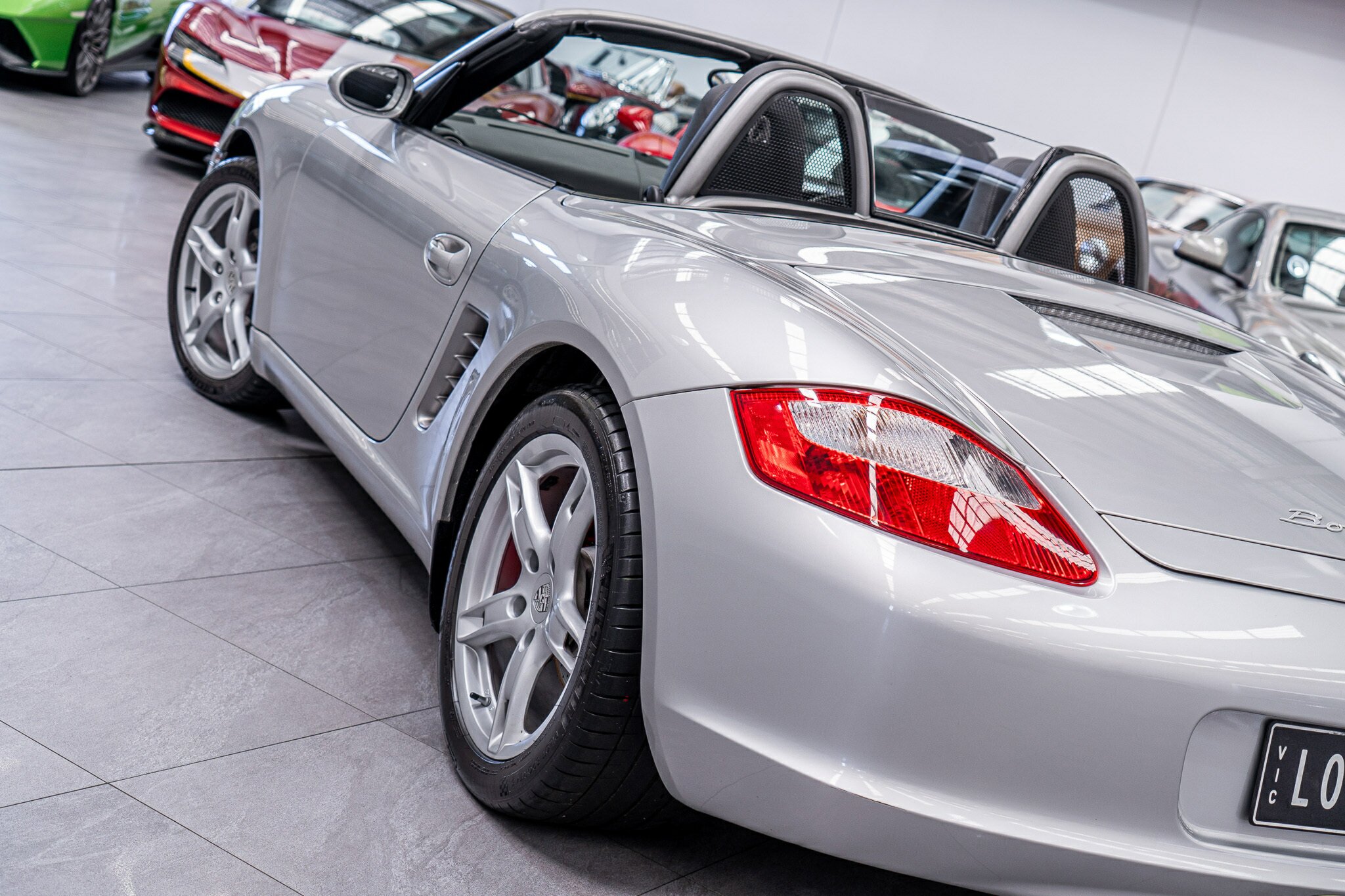 2008 PORSCHE BOXSTER 987 MY07 5 SP AUTOMATIC TIPTRONIC 2D ROADSTER
