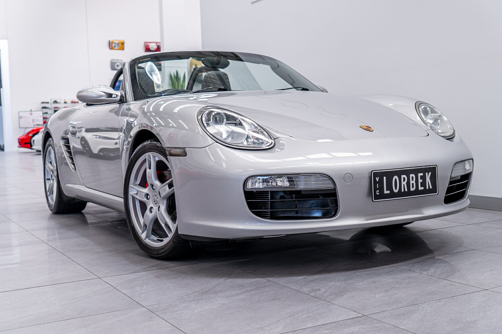 2008 PORSCHE BOXSTER 987 MY07 5 SP AUTOMATIC TIPTRONIC 2D ROADSTER