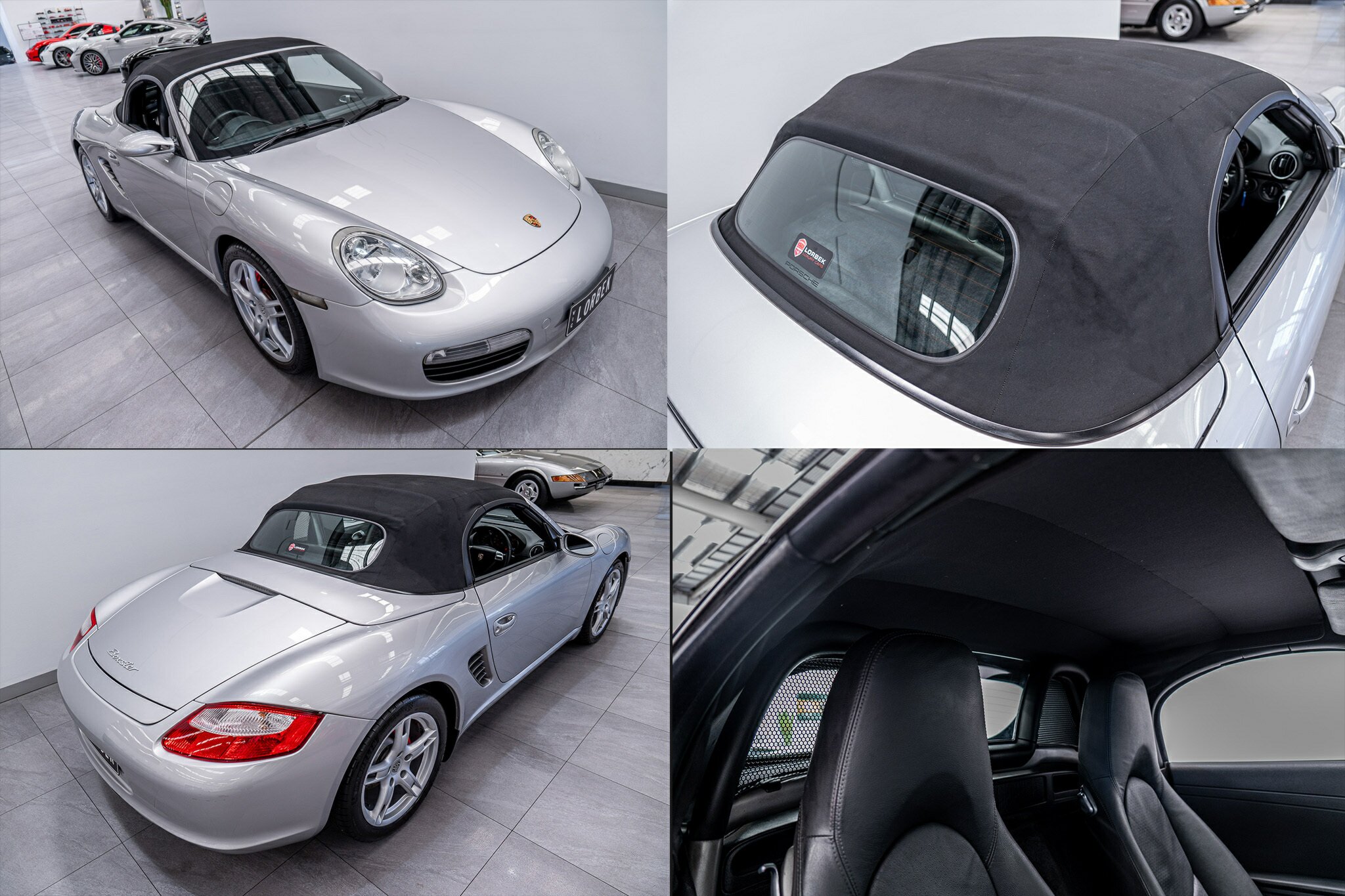 2008 PORSCHE BOXSTER 987 MY07 5 SP AUTOMATIC TIPTRONIC 2D ROADSTER