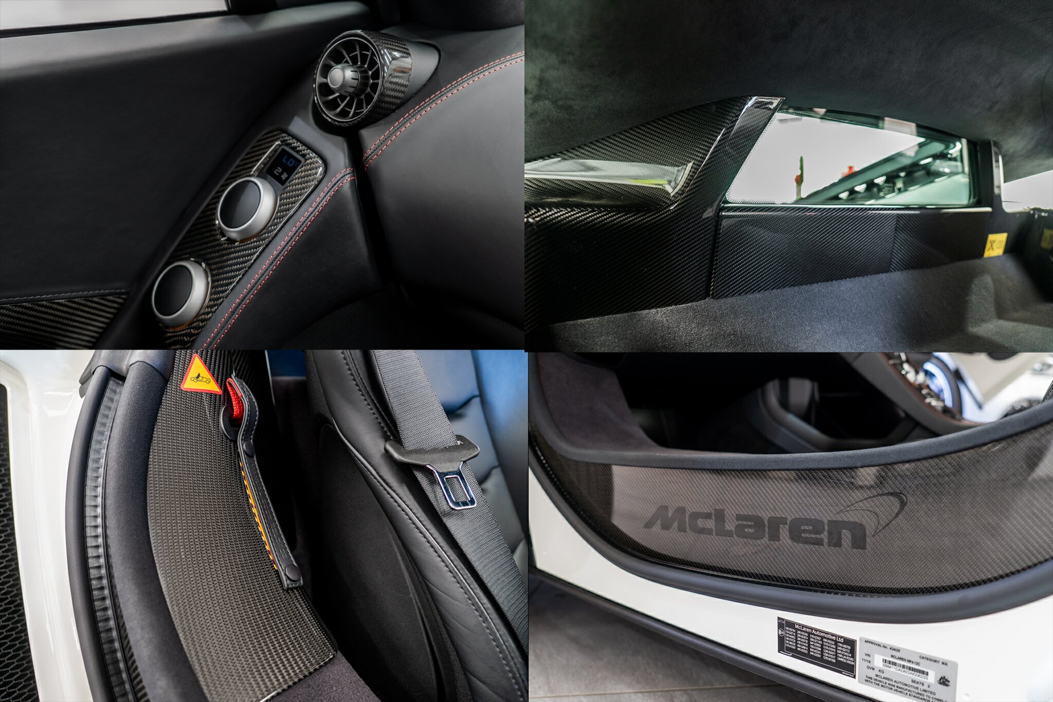2016 McLAREN 650S 7 SP AUTO DIRECT SHIFT SEDAN