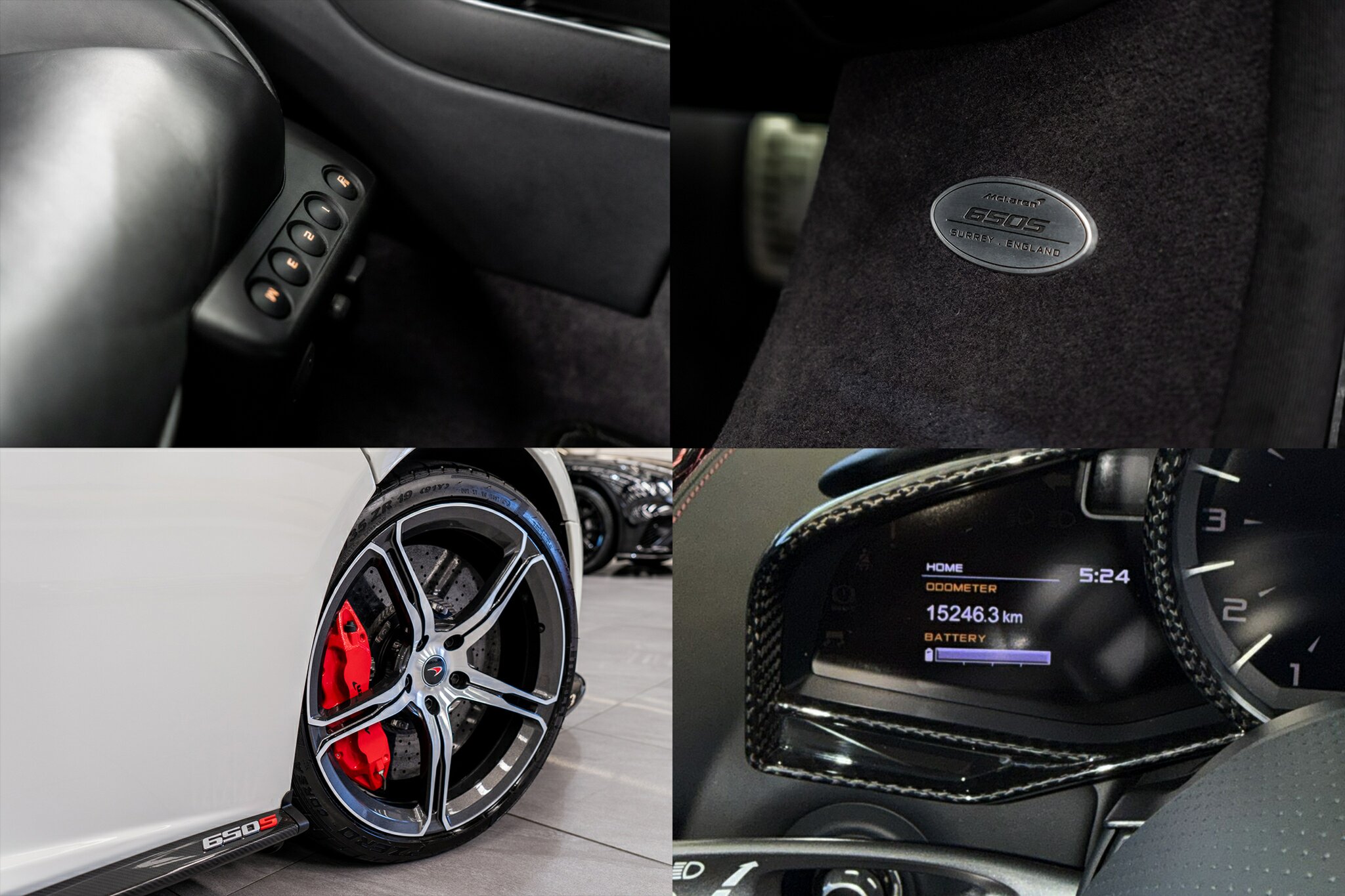 2016 McLAREN 650S 7 SP AUTO DIRECT SHIFT SEDAN