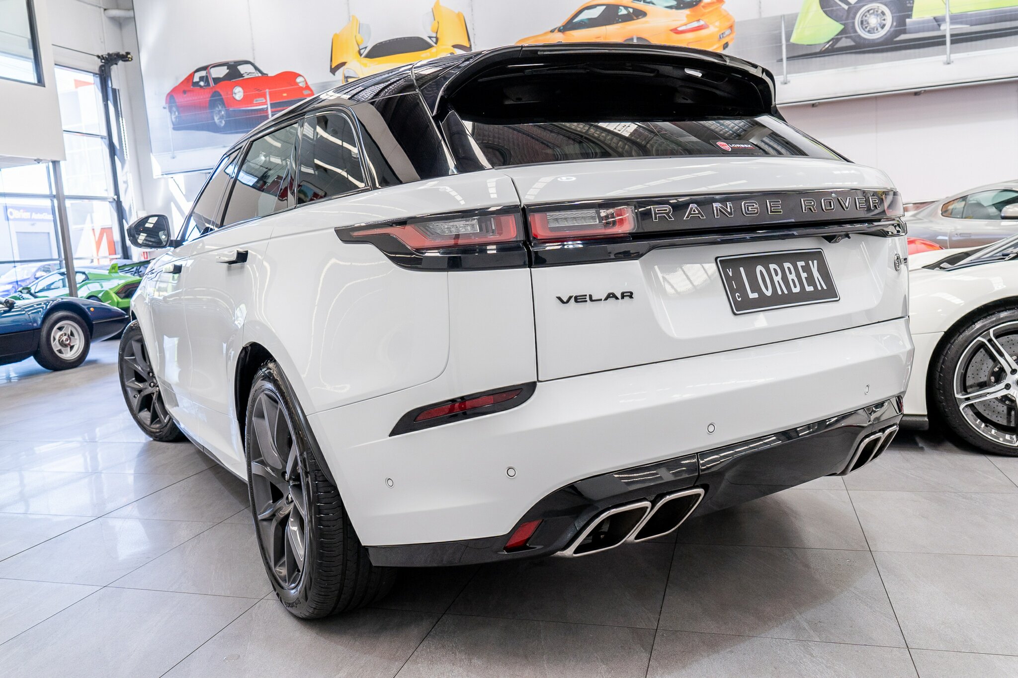 2019 LAND ROVER RANGE ROVER VELAR L560 MY20 P550 SV A/B DYNAMIC (405kW) 8 SP AUTOMATIC 4D WAGON