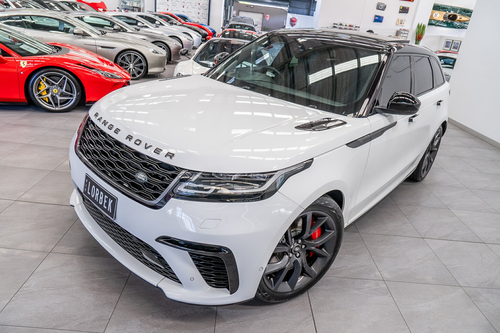 2019 LAND ROVER RANGE ROVER VELAR L560 MY20 P550 SV A/B DYNAMIC (405kW) 8 SP AUTOMATIC 4D WAGON