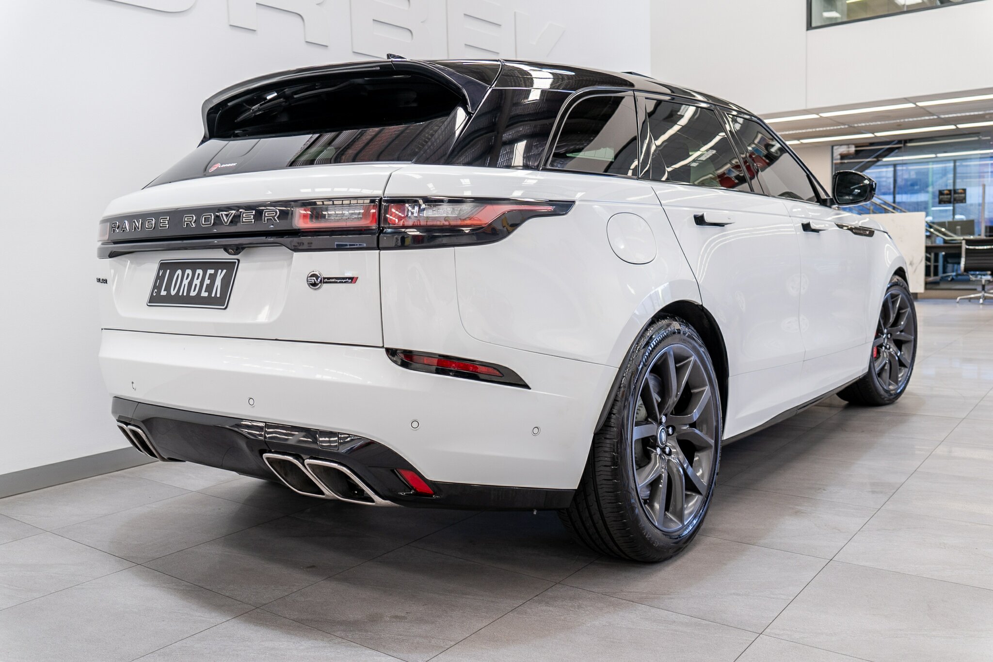 2019 LAND ROVER RANGE ROVER VELAR L560 MY20 P550 SV A/B DYNAMIC (405kW) 8 SP AUTOMATIC 4D WAGON