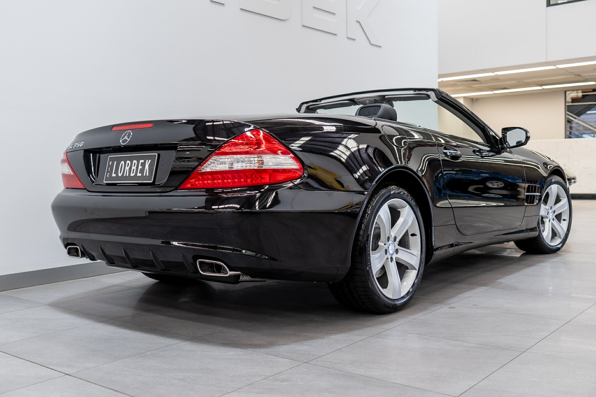 2009 MERCEDES-BENZ SL350 R230 08 UPGRADE 7 SP AUTOMATIC G-TRONIC 2D CONVERTIBLE
