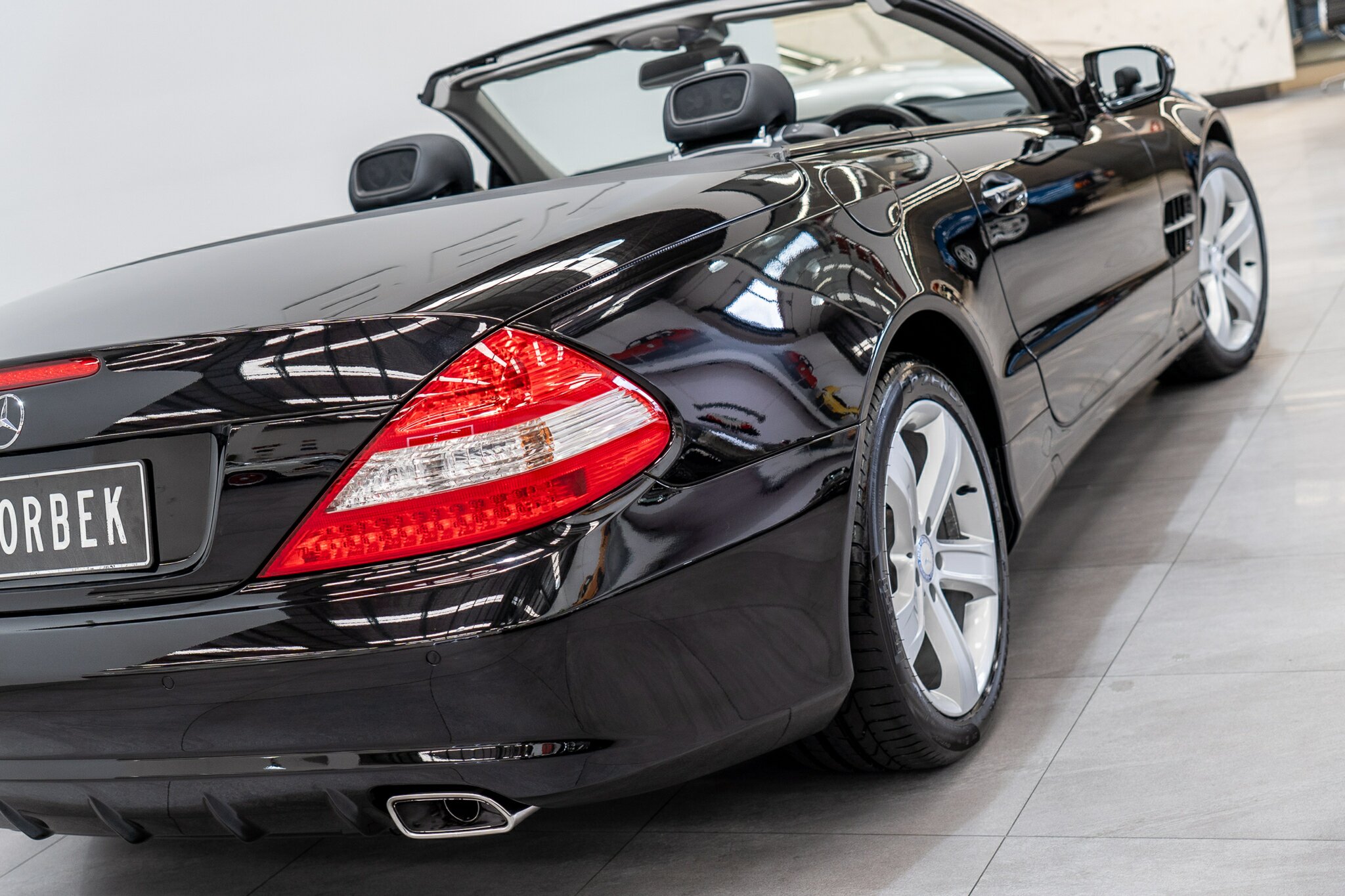 2009 MERCEDES-BENZ SL350 R230 08 UPGRADE 7 SP AUTOMATIC G-TRONIC 2D CONVERTIBLE