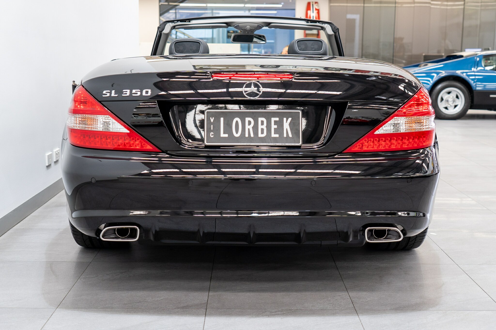 2009 MERCEDES-BENZ SL350 R230 08 UPGRADE 7 SP AUTOMATIC G-TRONIC 2D CONVERTIBLE