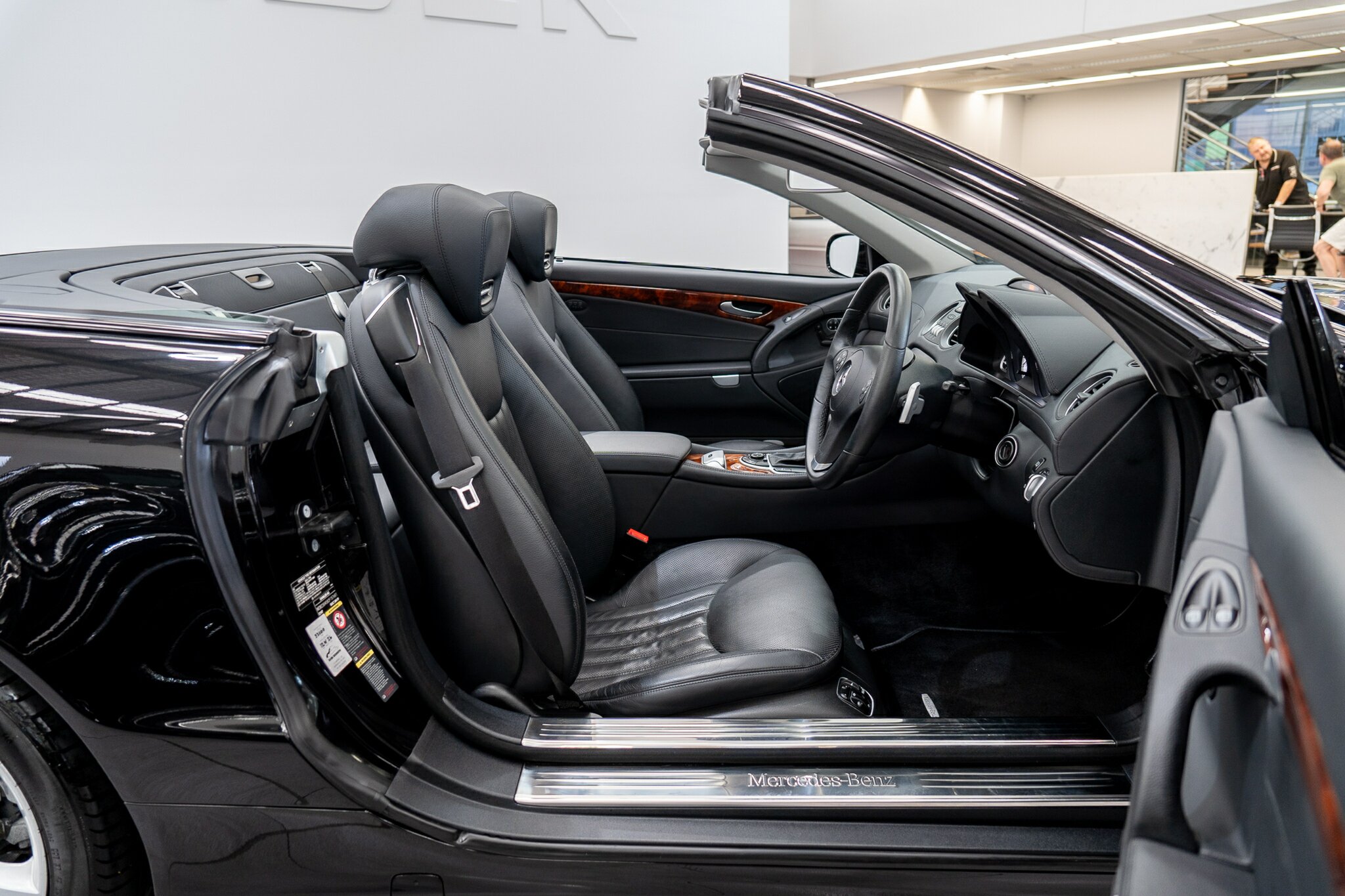 2009 MERCEDES-BENZ SL350 R230 08 UPGRADE 7 SP AUTOMATIC G-TRONIC 2D CONVERTIBLE