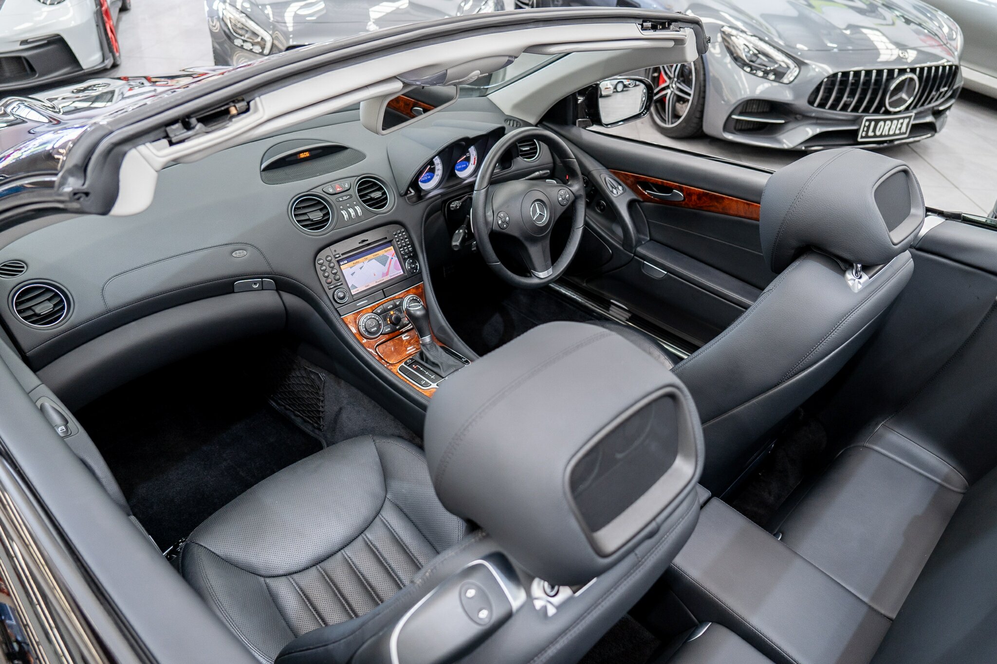 2009 MERCEDES-BENZ SL350 R230 08 UPGRADE 7 SP AUTOMATIC G-TRONIC 2D CONVERTIBLE