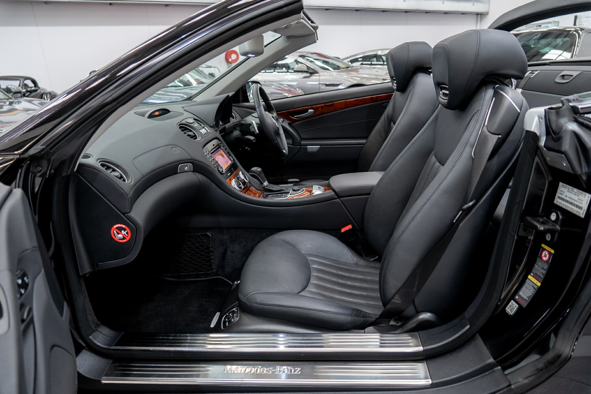 2009 MERCEDES-BENZ SL350 R230 08 UPGRADE 7 SP AUTOMATIC G-TRONIC 2D CONVERTIBLE