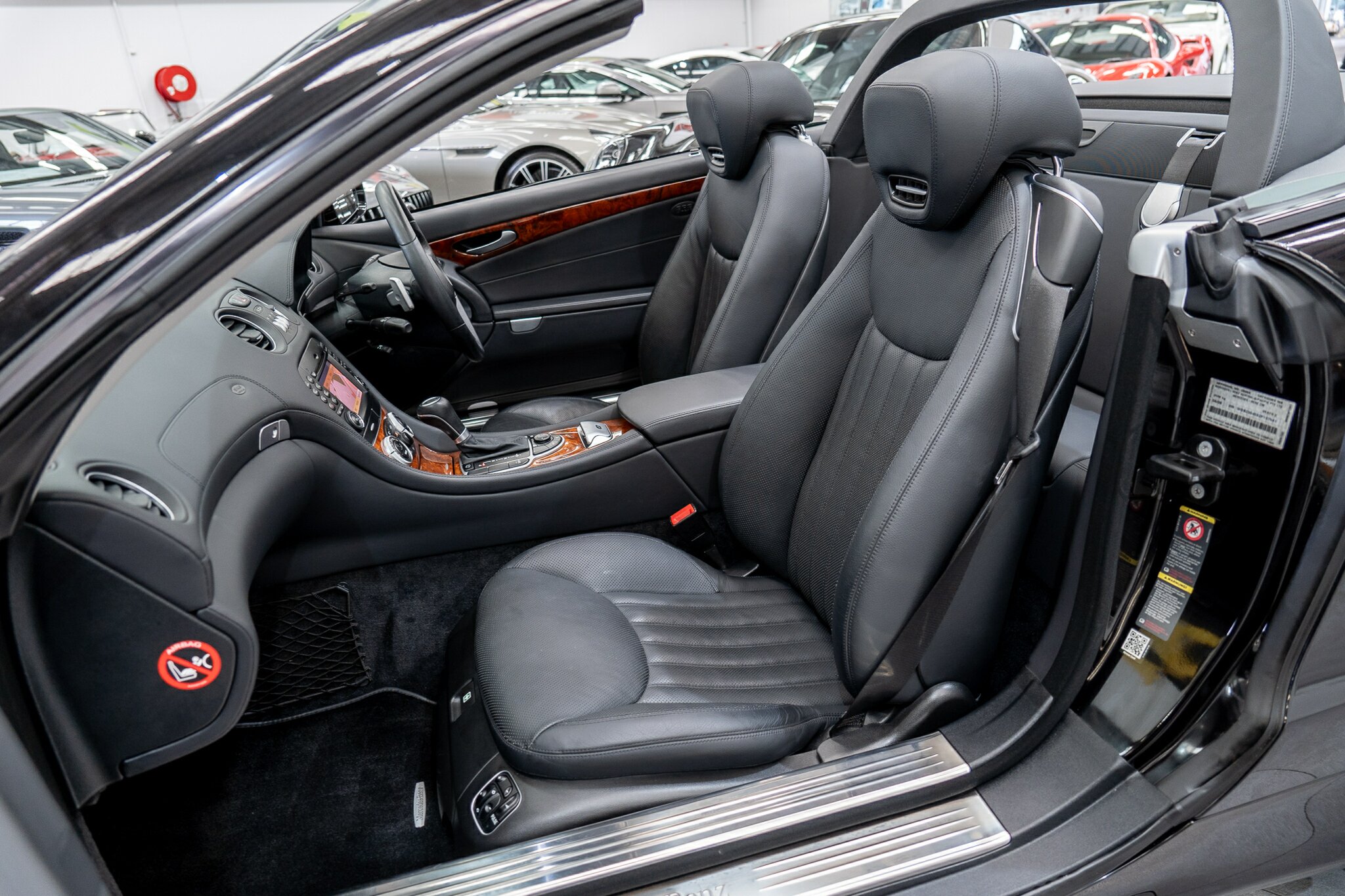 2009 MERCEDES-BENZ SL350 R230 08 UPGRADE 7 SP AUTOMATIC G-TRONIC 2D CONVERTIBLE